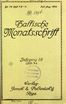 Baltische Monatsschrift [76] (1913) | 1. Haupttext