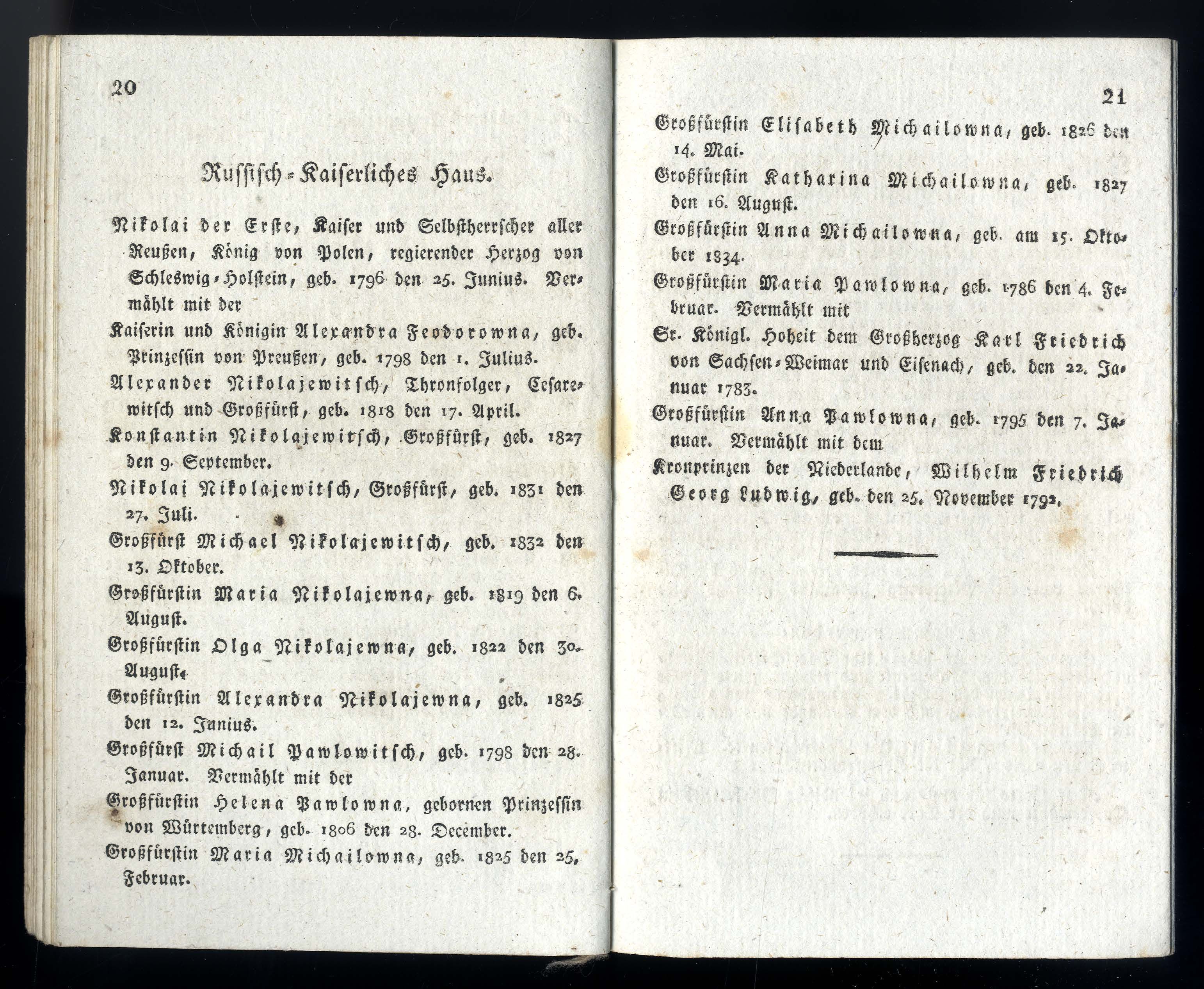 Dörptscher Kalender [1837] (1836) | 18. Põhitekst