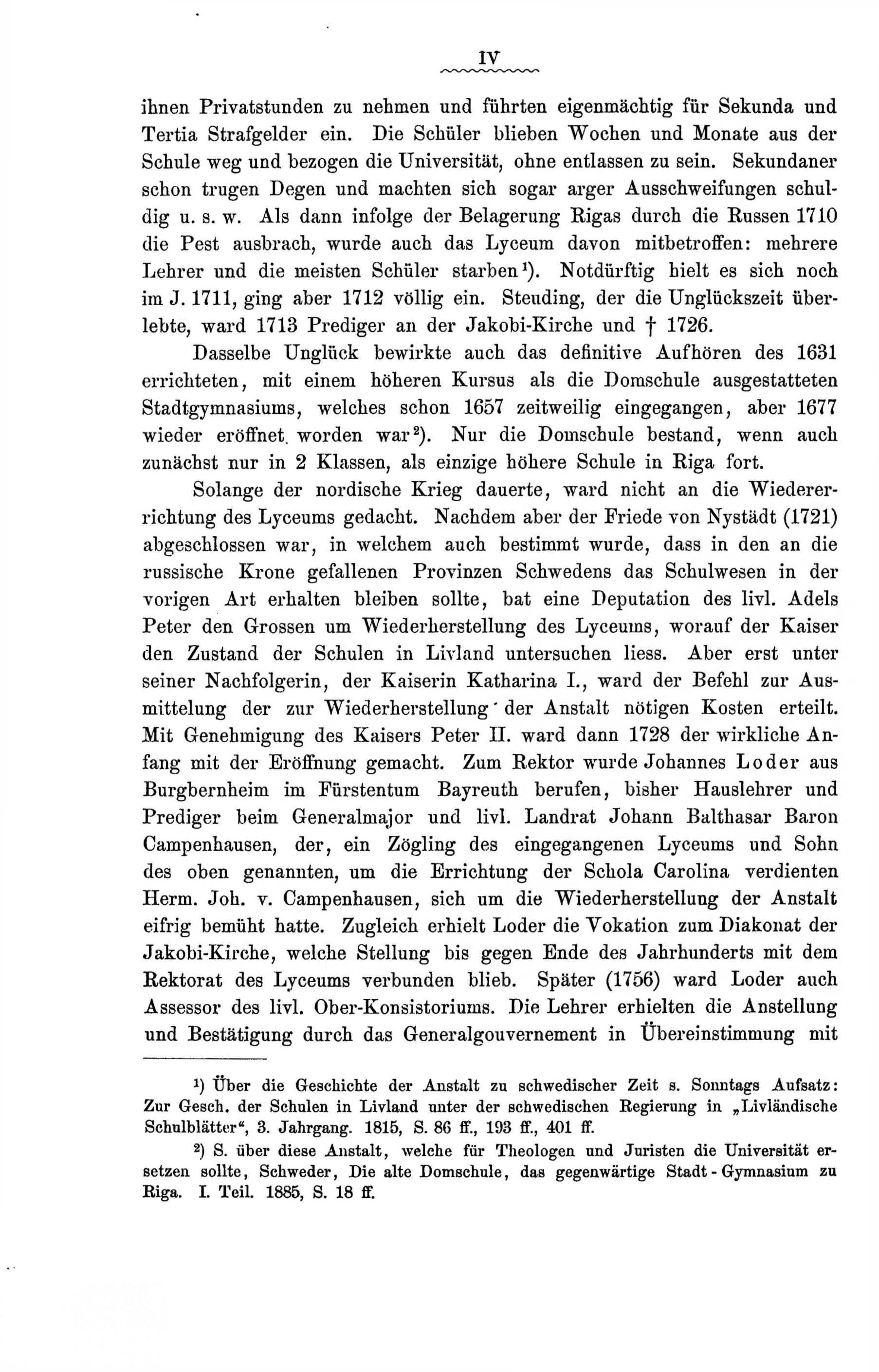 Zur Geschichte des Gouvernements-Gymnasiums in Riga (1888) | 8. Põhitekst