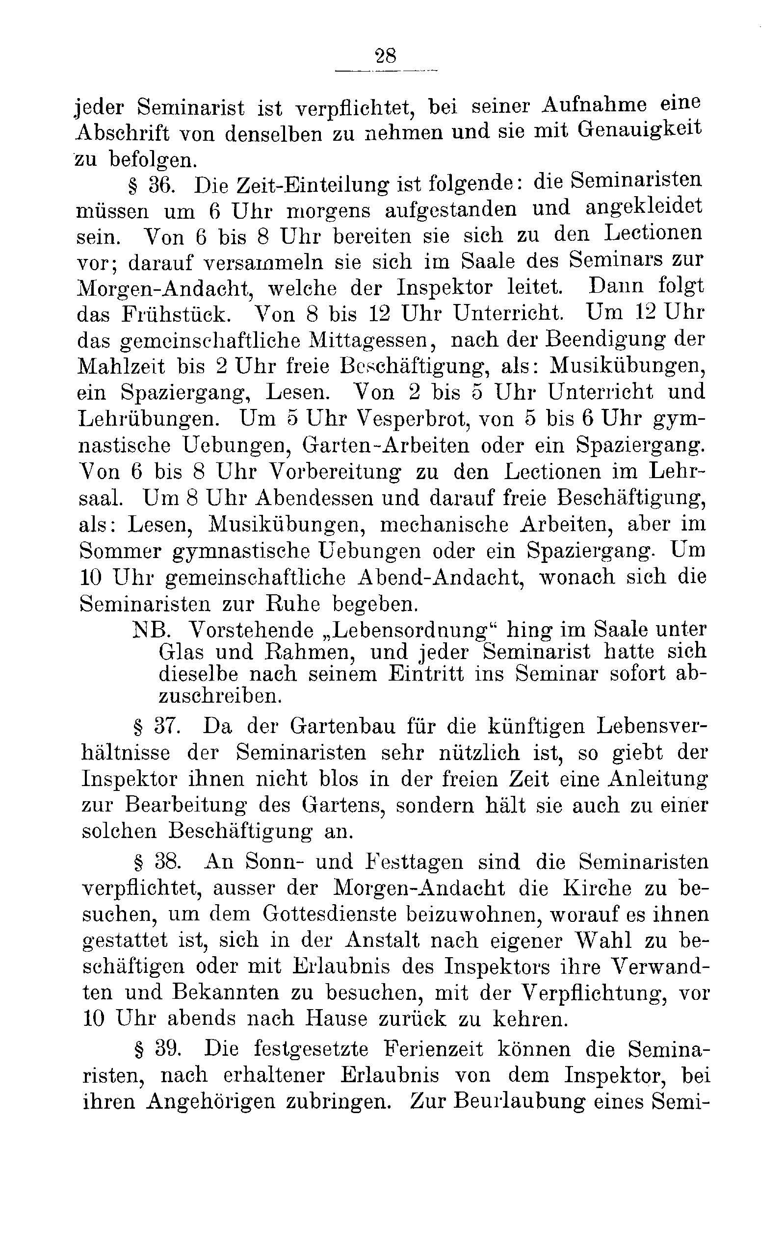 Das Erste Dorpatsche Lehrer-Seminar (1890) | 30. Main body of text
