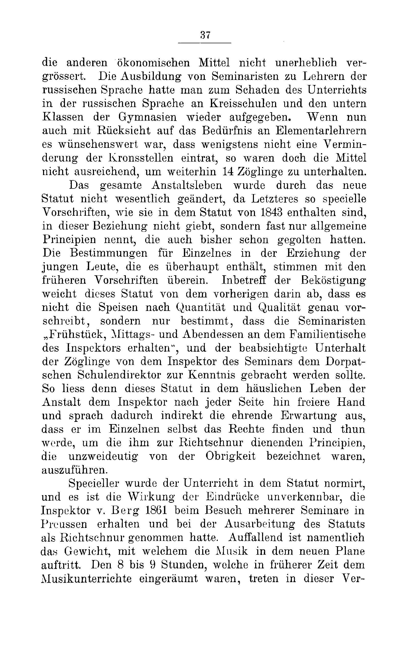 Das Erste Dorpatsche Lehrer-Seminar (1890) | 39. Основной текст