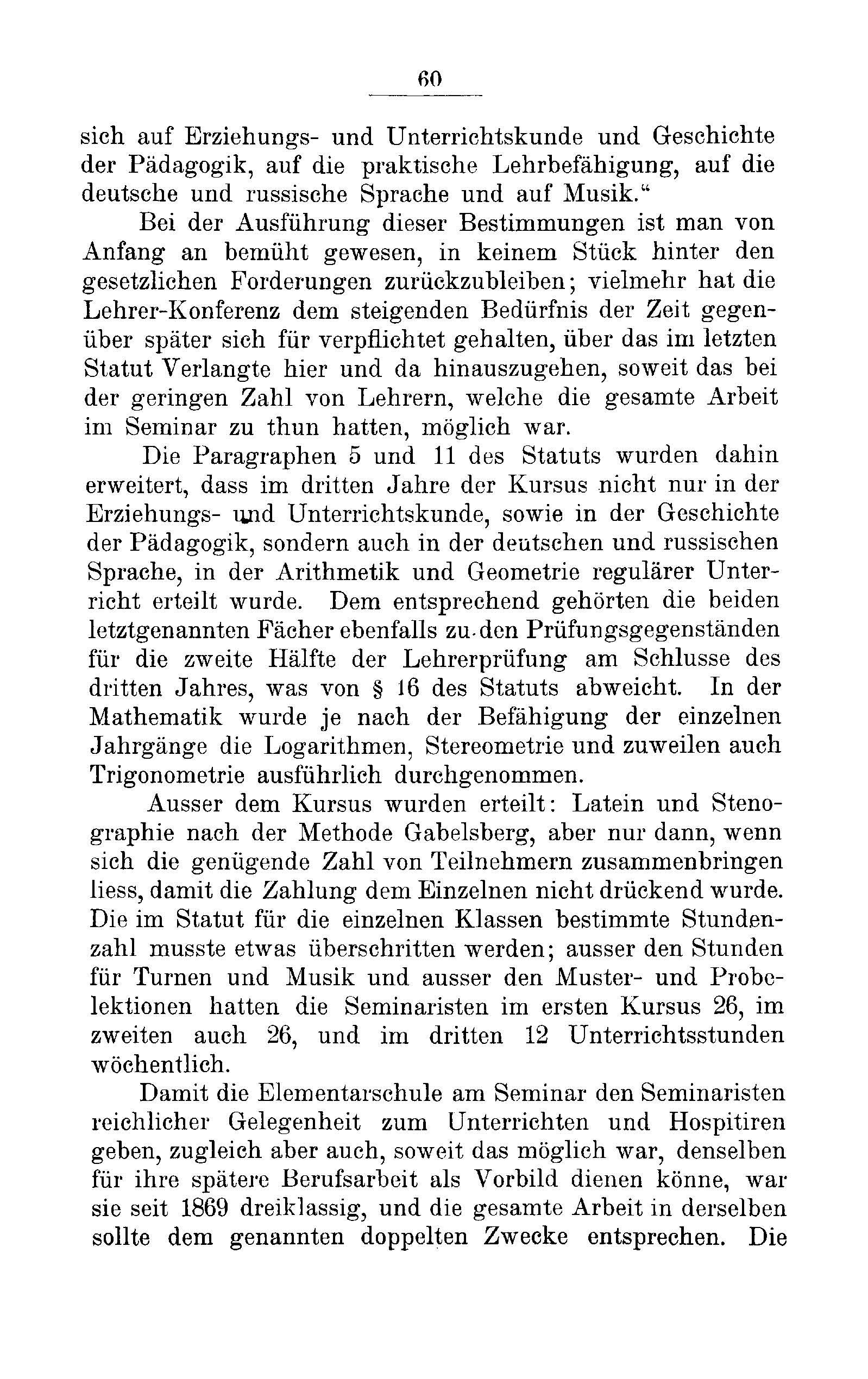 Das Erste Dorpatsche Lehrer-Seminar (1890) | 63. Main body of text