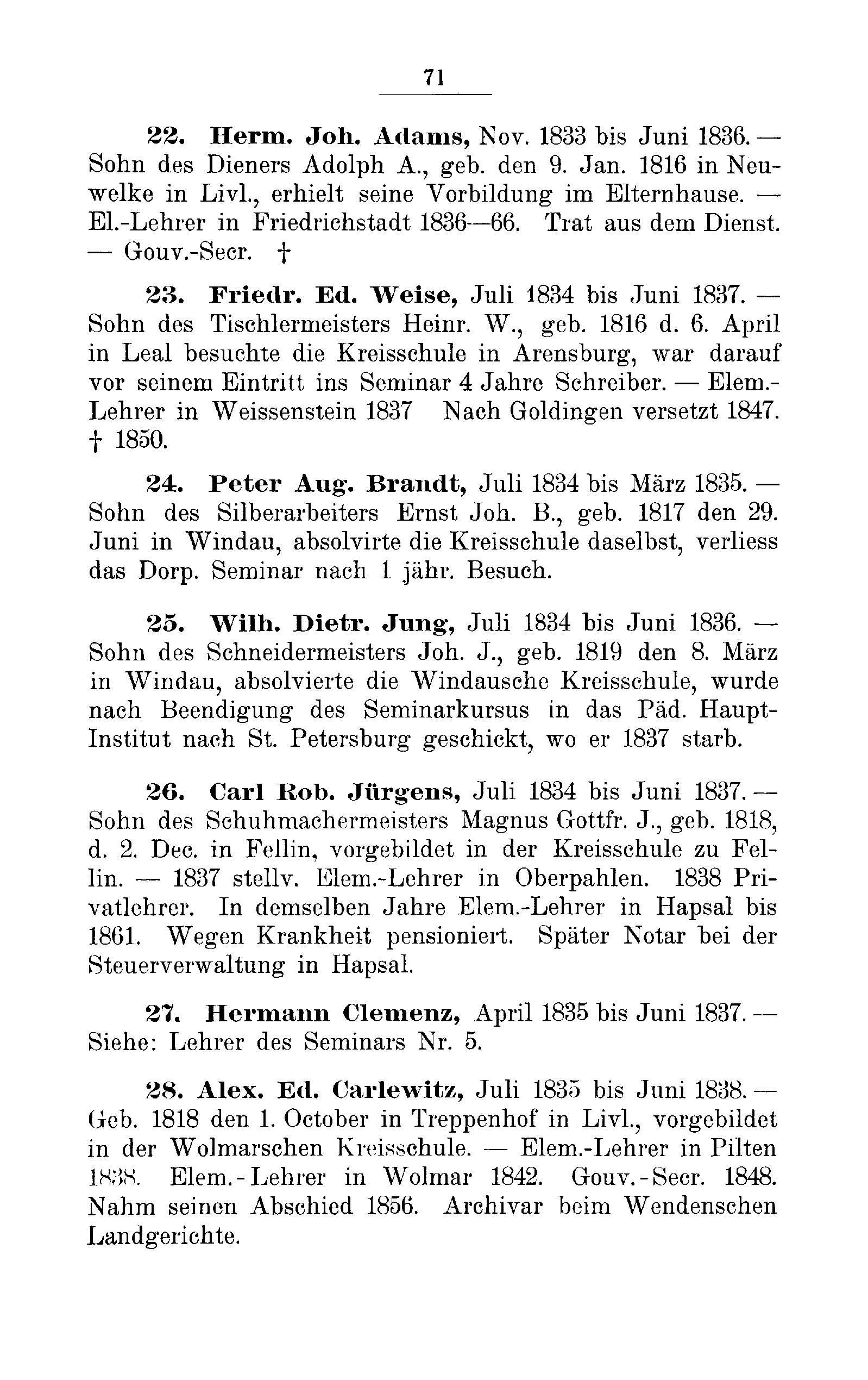Das Erste Dorpatsche Lehrer-Seminar (1890) | 74. Haupttext