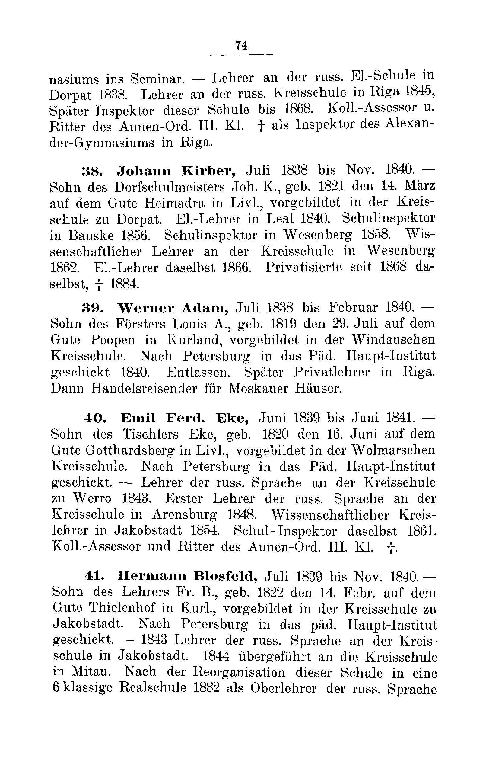 Das Erste Dorpatsche Lehrer-Seminar (1890) | 77. Haupttext