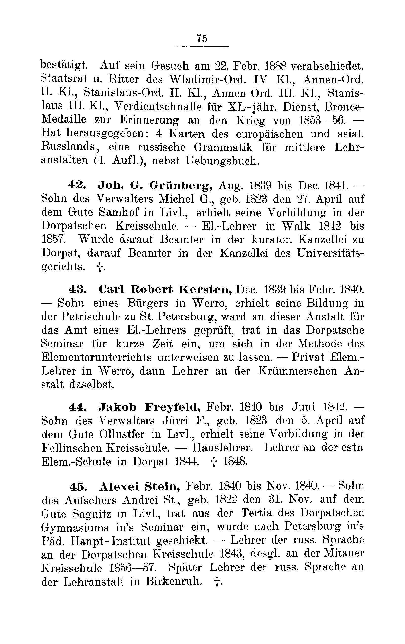 Das Erste Dorpatsche Lehrer-Seminar (1890) | 78. Haupttext