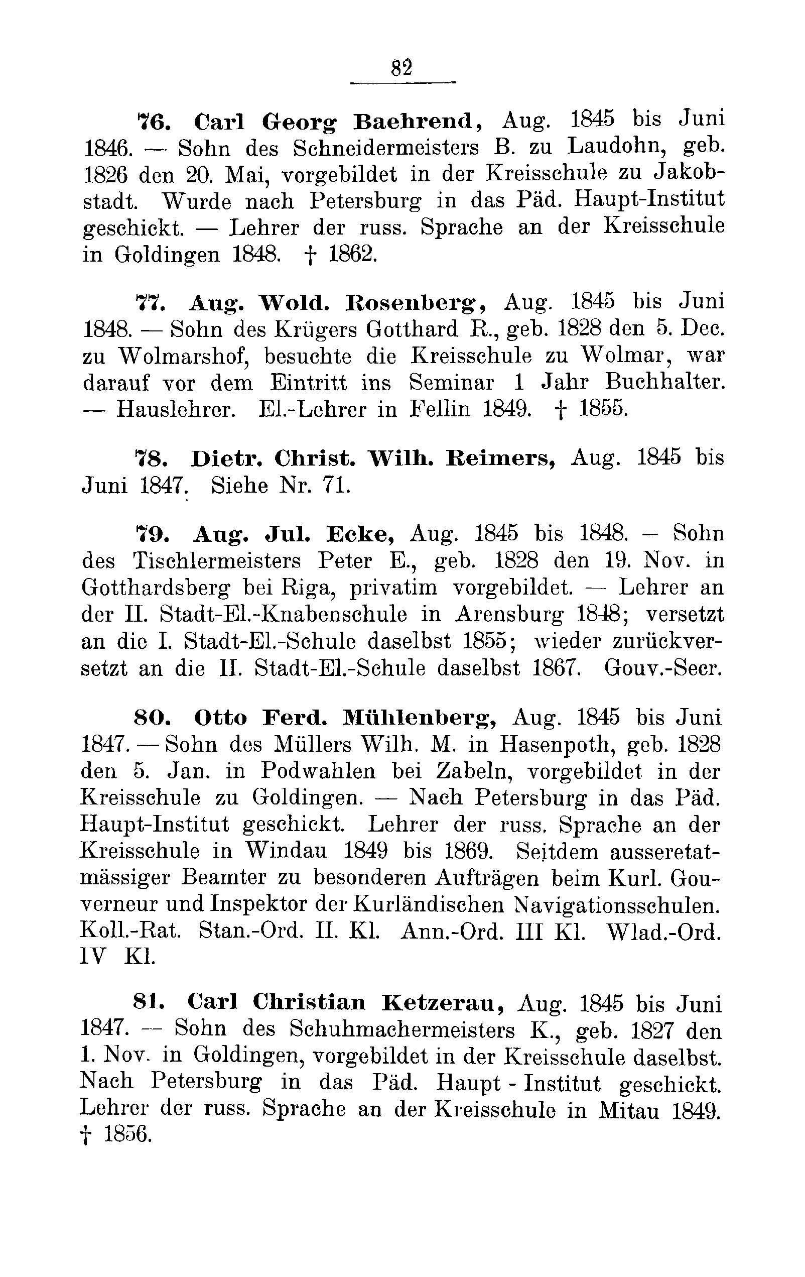 Das Erste Dorpatsche Lehrer-Seminar (1890) | 85. Main body of text