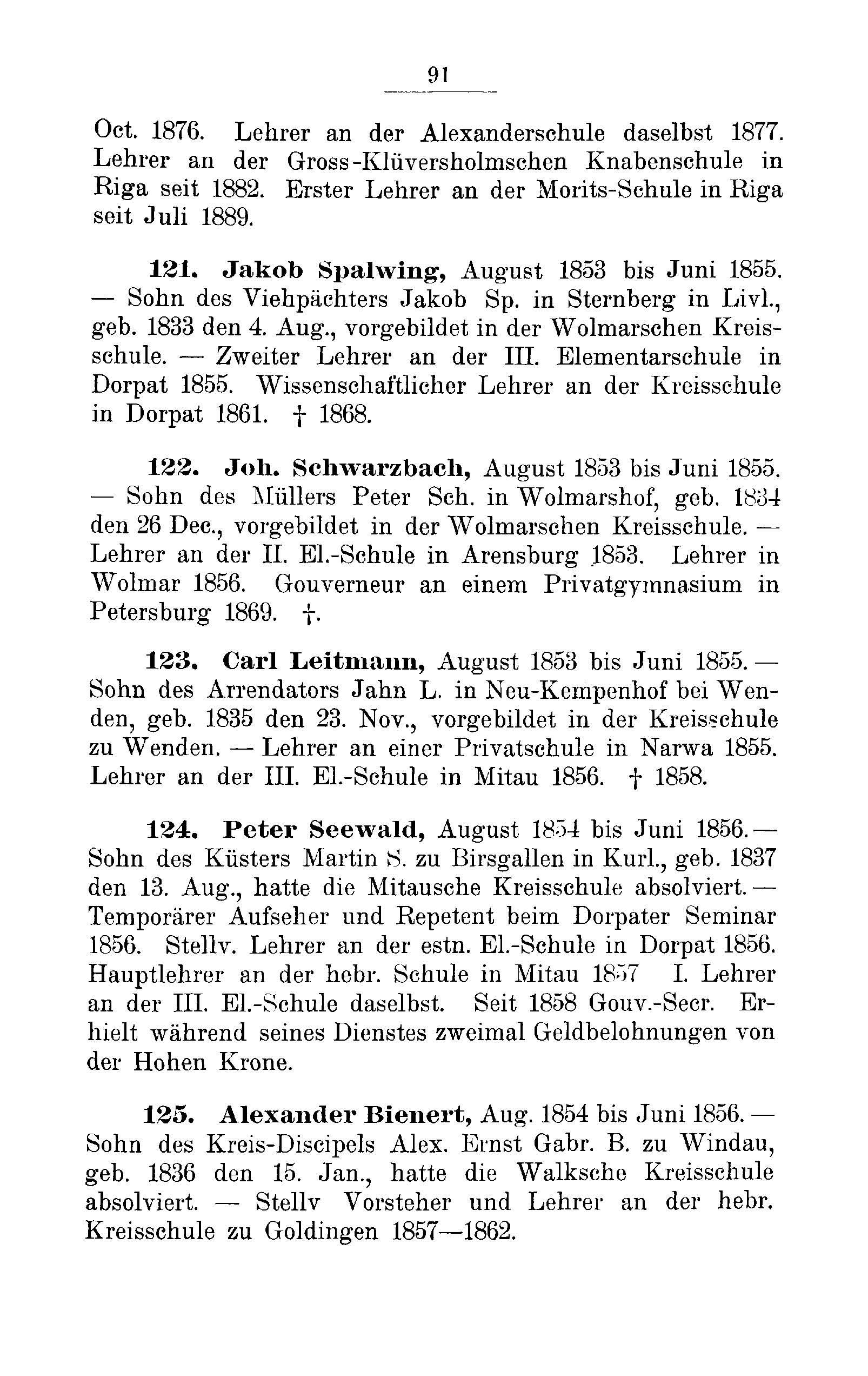 Das Erste Dorpatsche Lehrer-Seminar (1890) | 94. Põhitekst