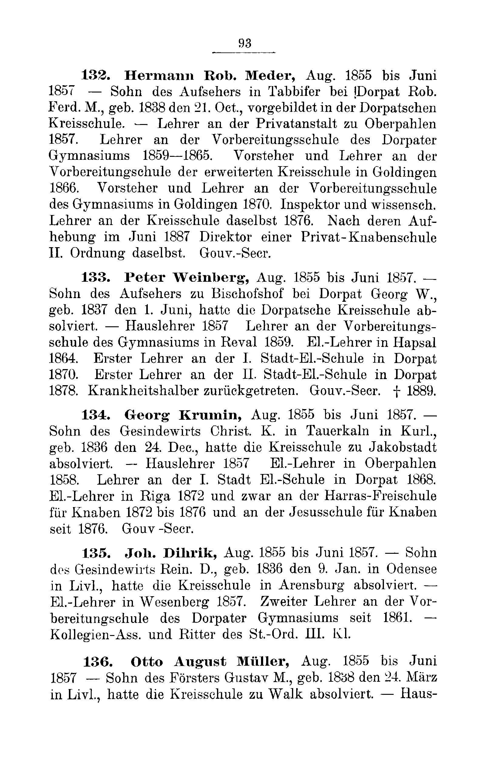 Das Erste Dorpatsche Lehrer-Seminar (1890) | 96. Haupttext