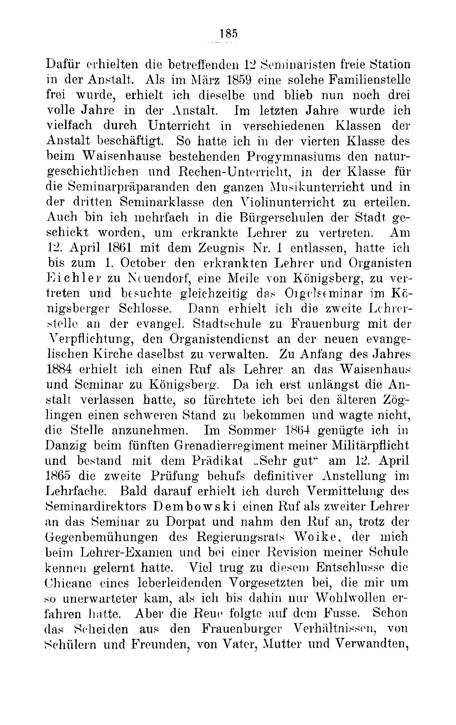 Das Erste Dorpatsche Lehrer-Seminar (1890) | 190. Põhitekst