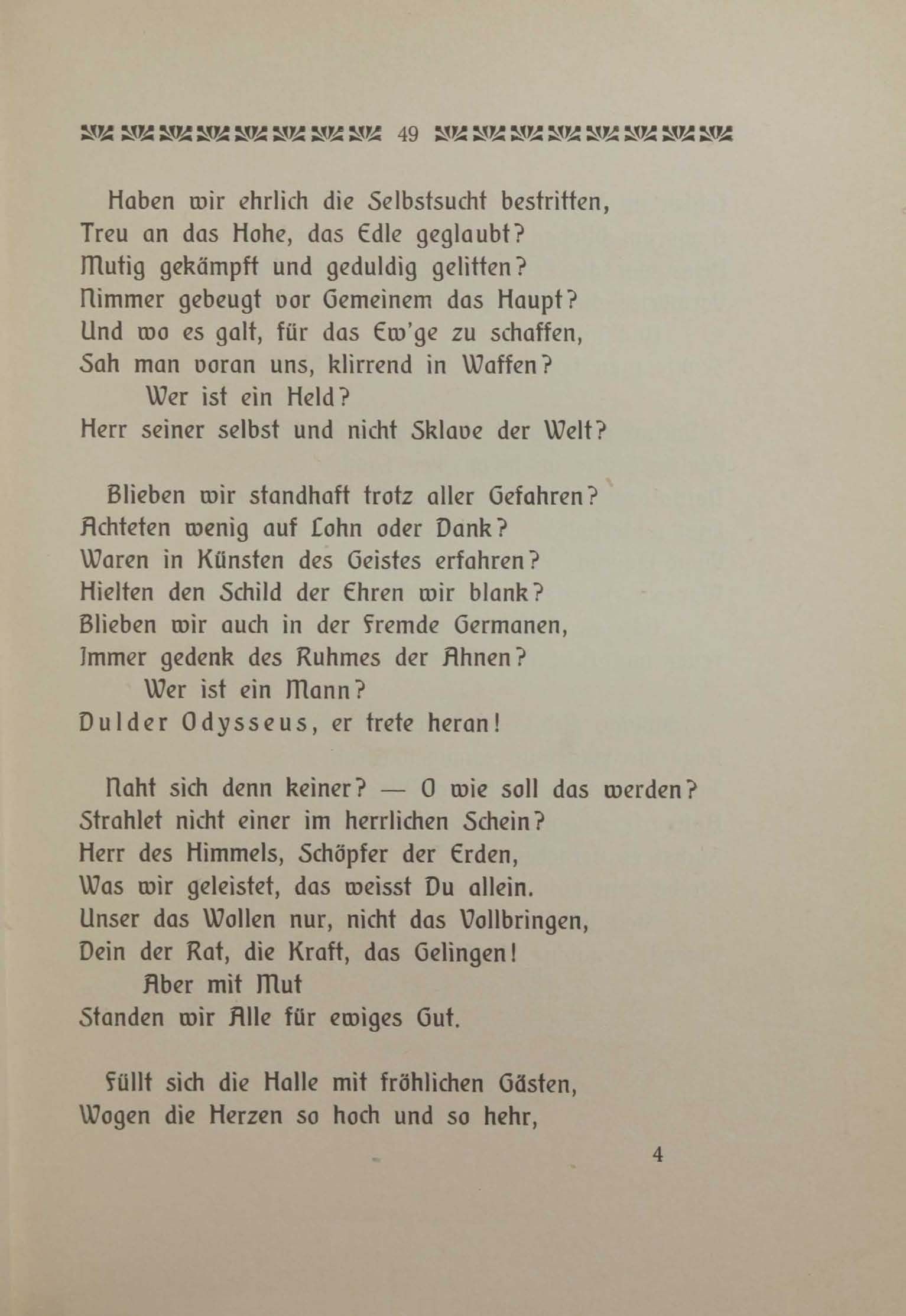 Unsre Heimat (1906) | 49. (49) Põhitekst
