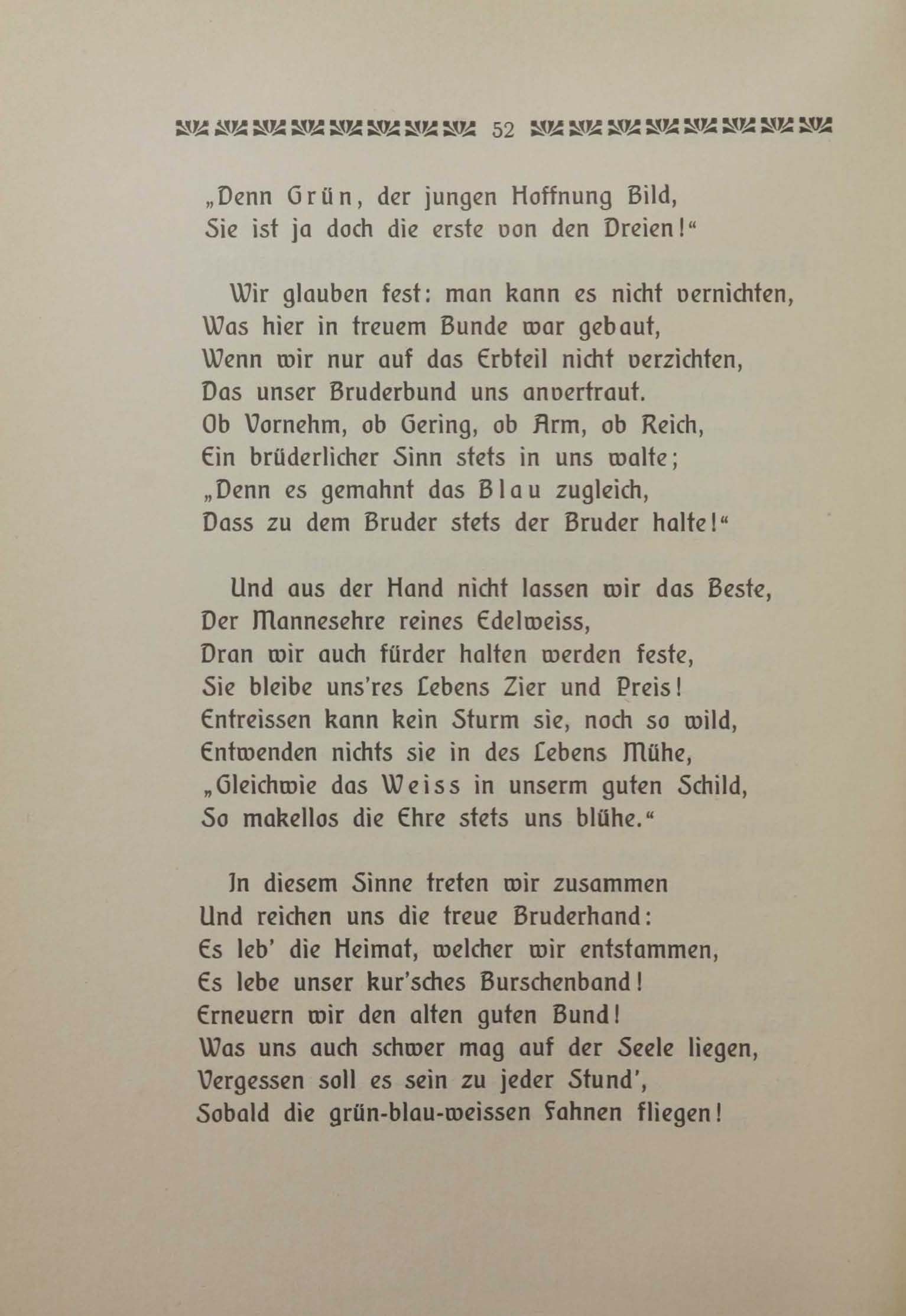 Unsre Heimat (1906) | 52. (52) Põhitekst