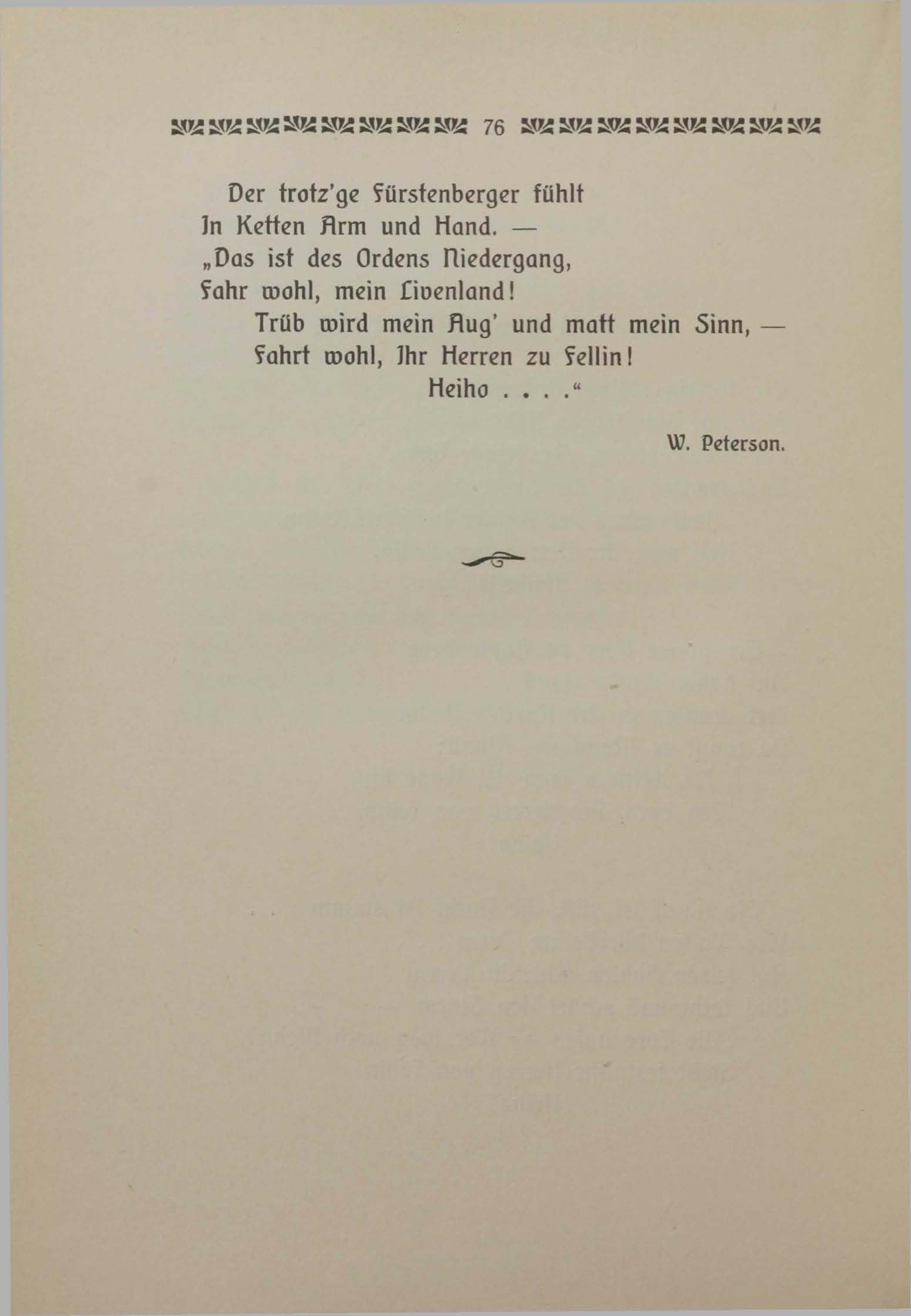 Unsre Heimat (1906) | 75. (76) Põhitekst