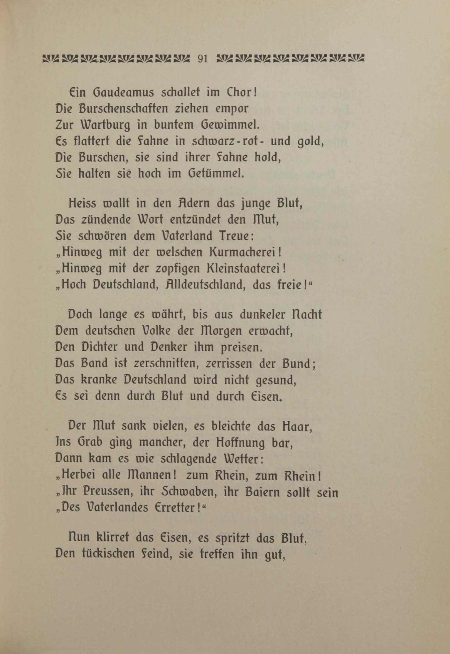 Unsre Heimat (1906) | 89. (91) Основной текст