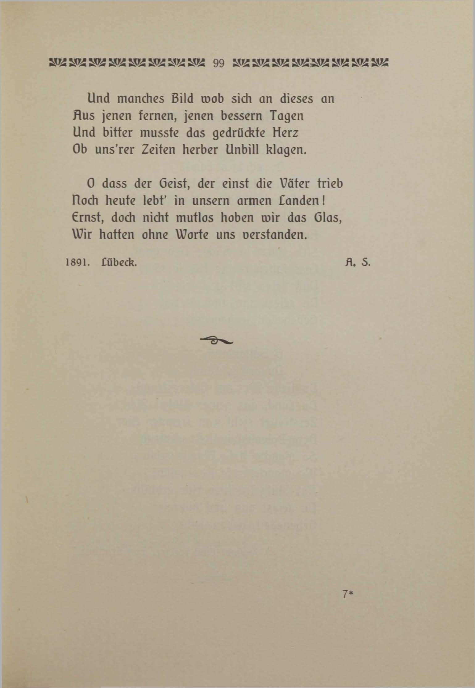 Unsre Heimat (1906) | 97. (99) Основной текст