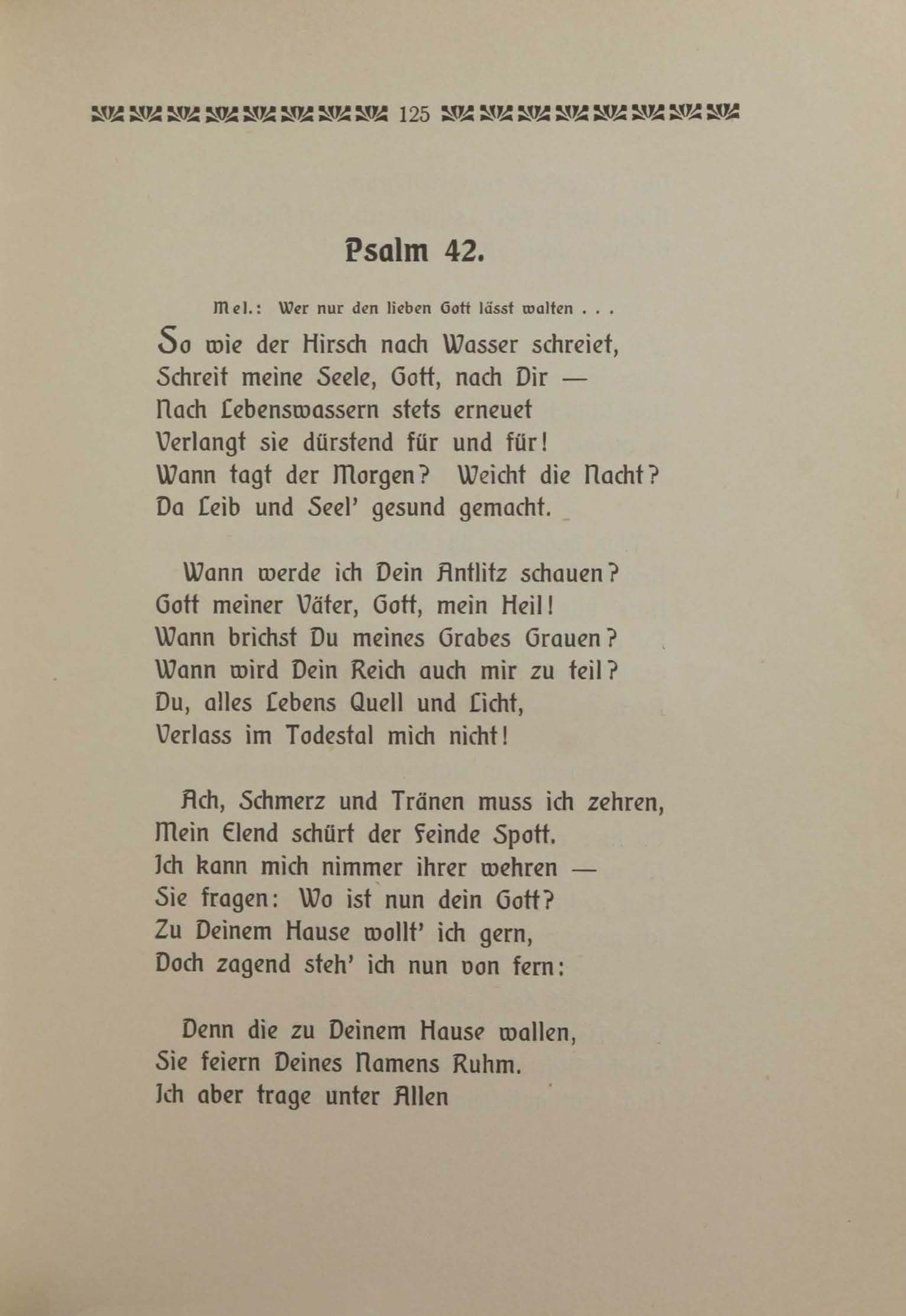 Unsre Heimat (1906) | 121. (125) Main body of text