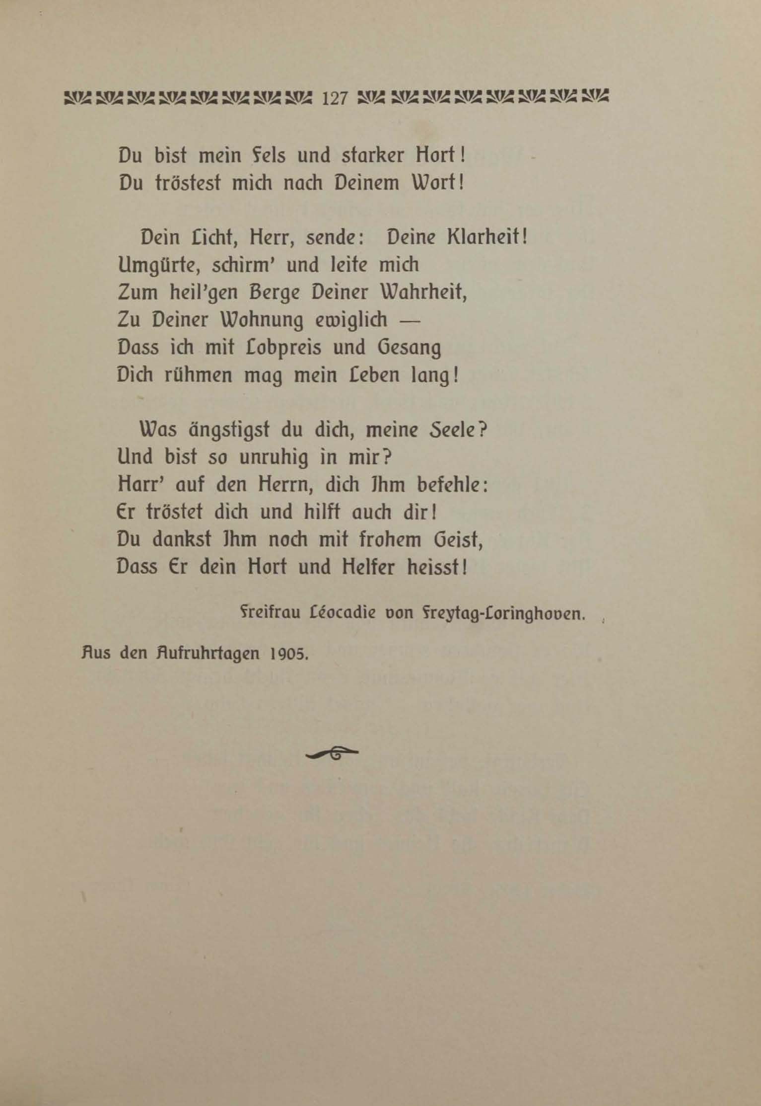 Unsre Heimat (1906) | 123. (127) Põhitekst