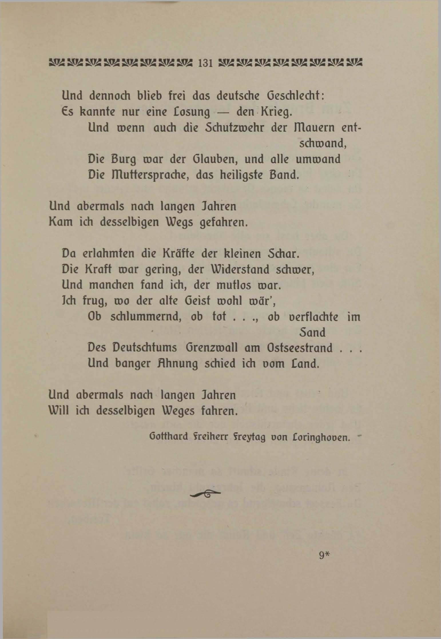 Unsre Heimat (1906) | 127. (131) Main body of text