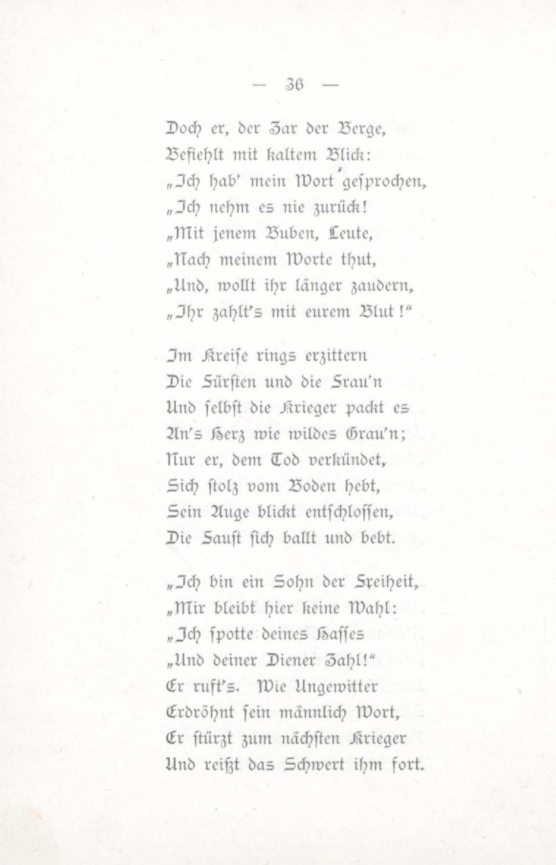 Der Thränenthurm (1884) | 35. (36) Põhitekst