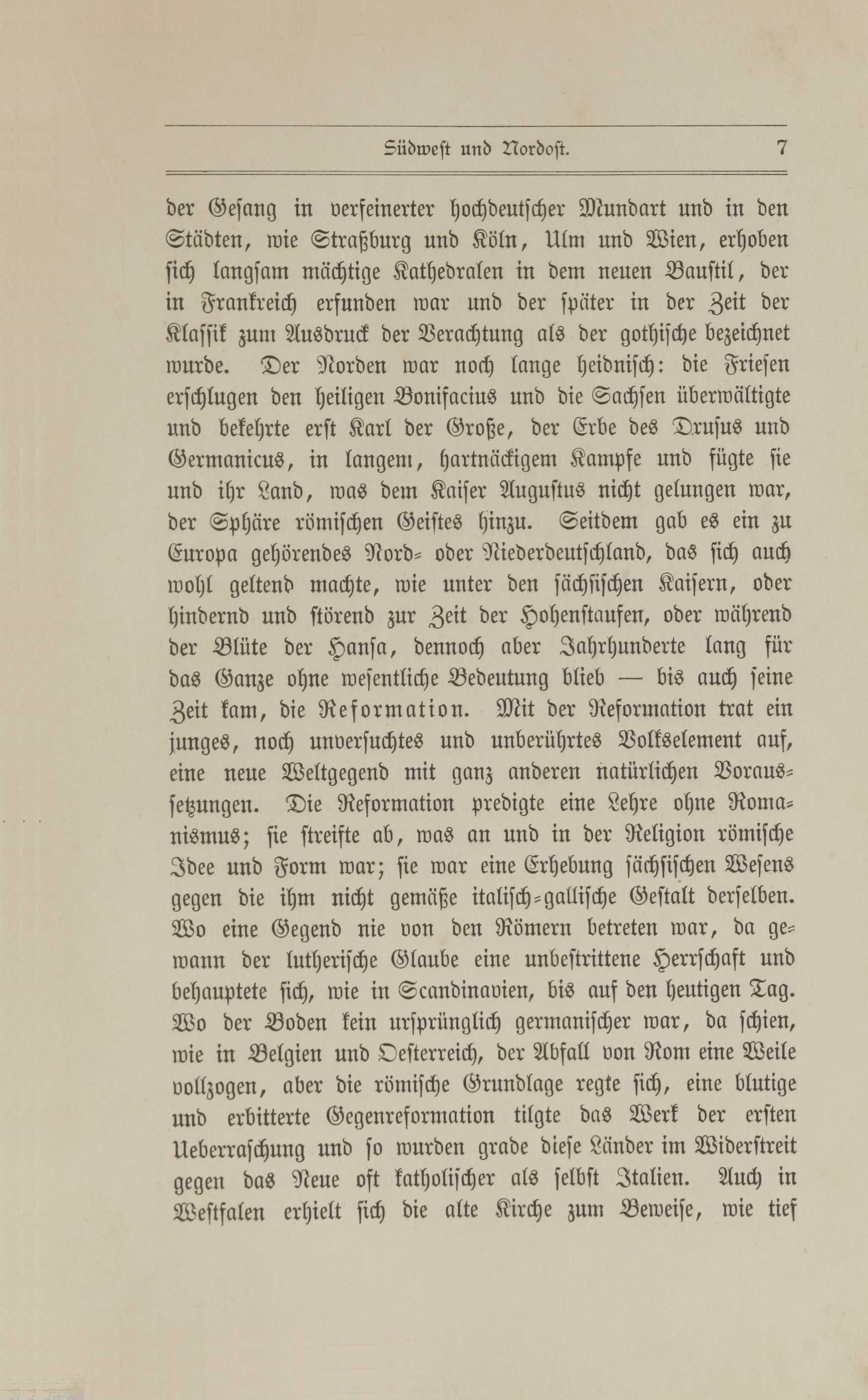Gedanken über Goethe (1887) | 8. (7) Põhitekst