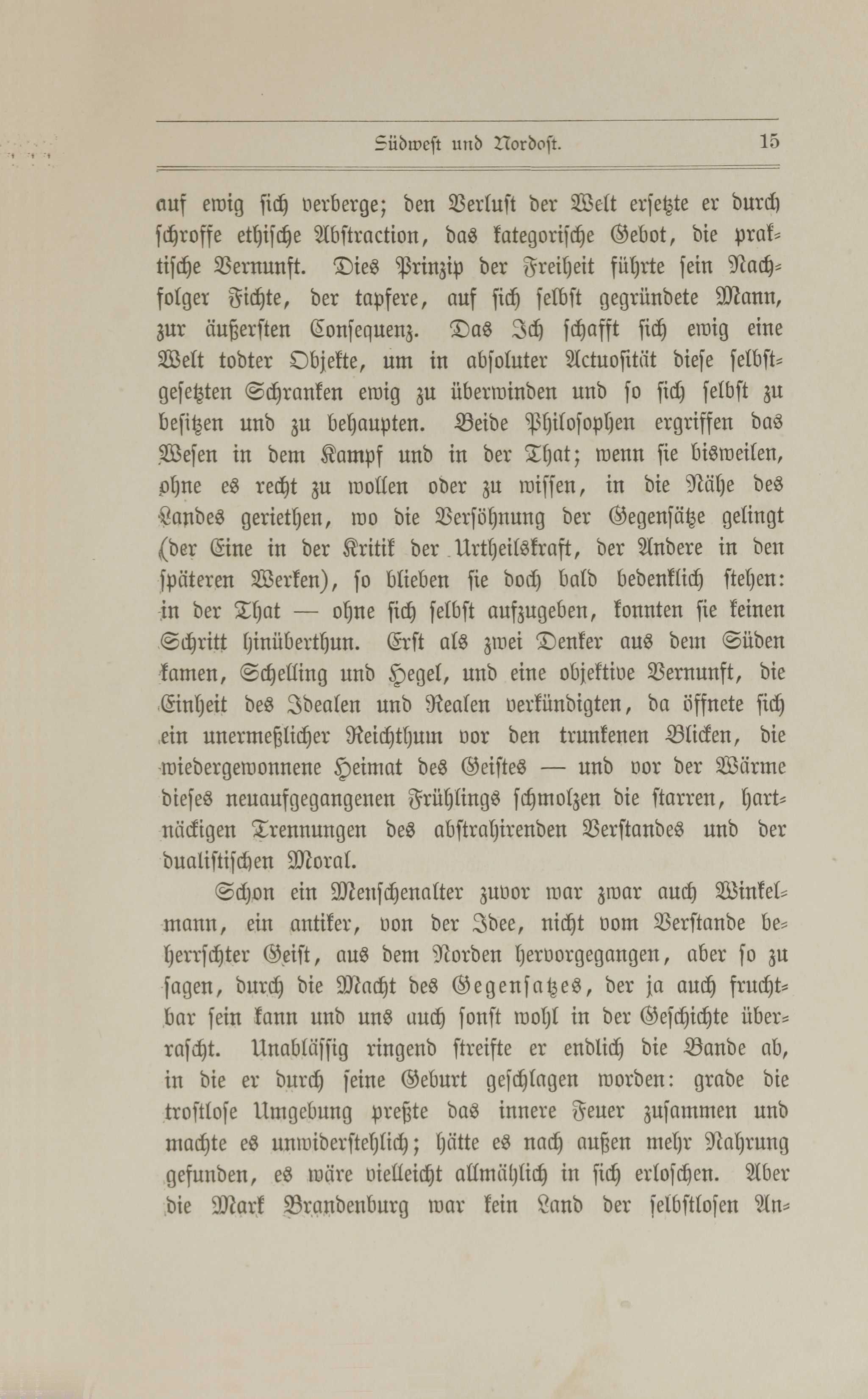 Gedanken über Goethe (1887) | 16. (15) Põhitekst