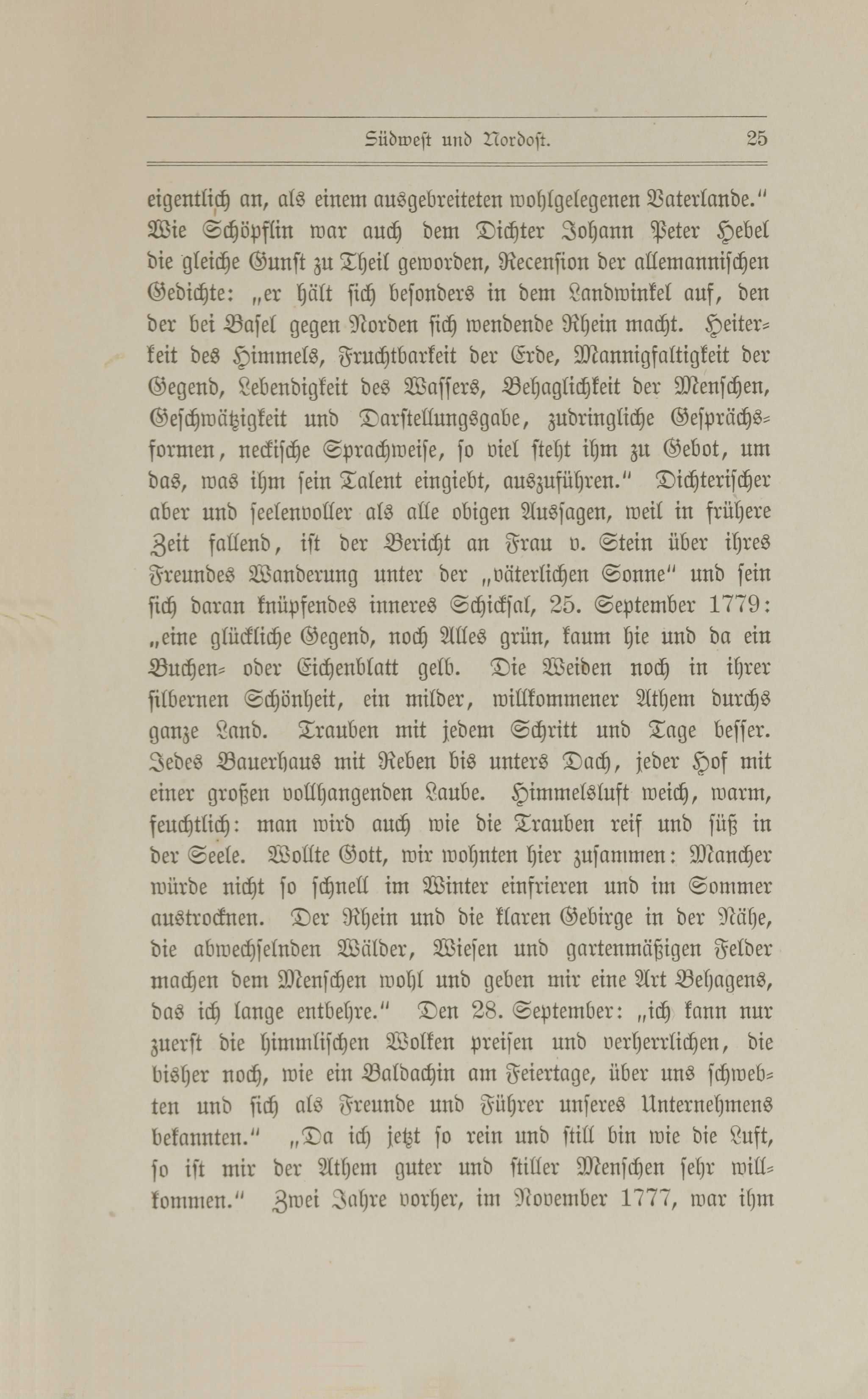 Gedanken über Goethe (1887) | 26. (25) Haupttext