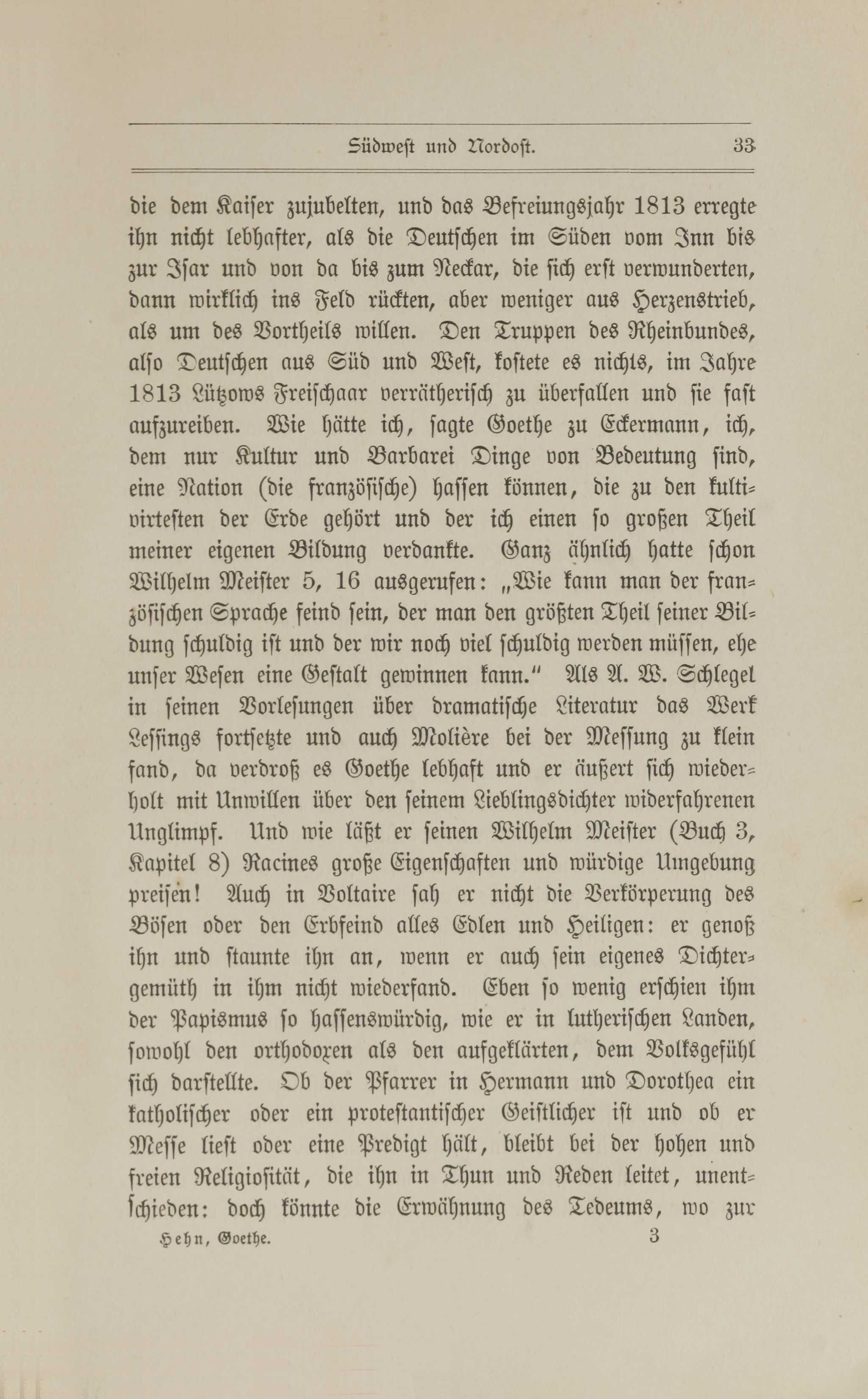 Gedanken über Goethe (1887) | 34. (33) Põhitekst
