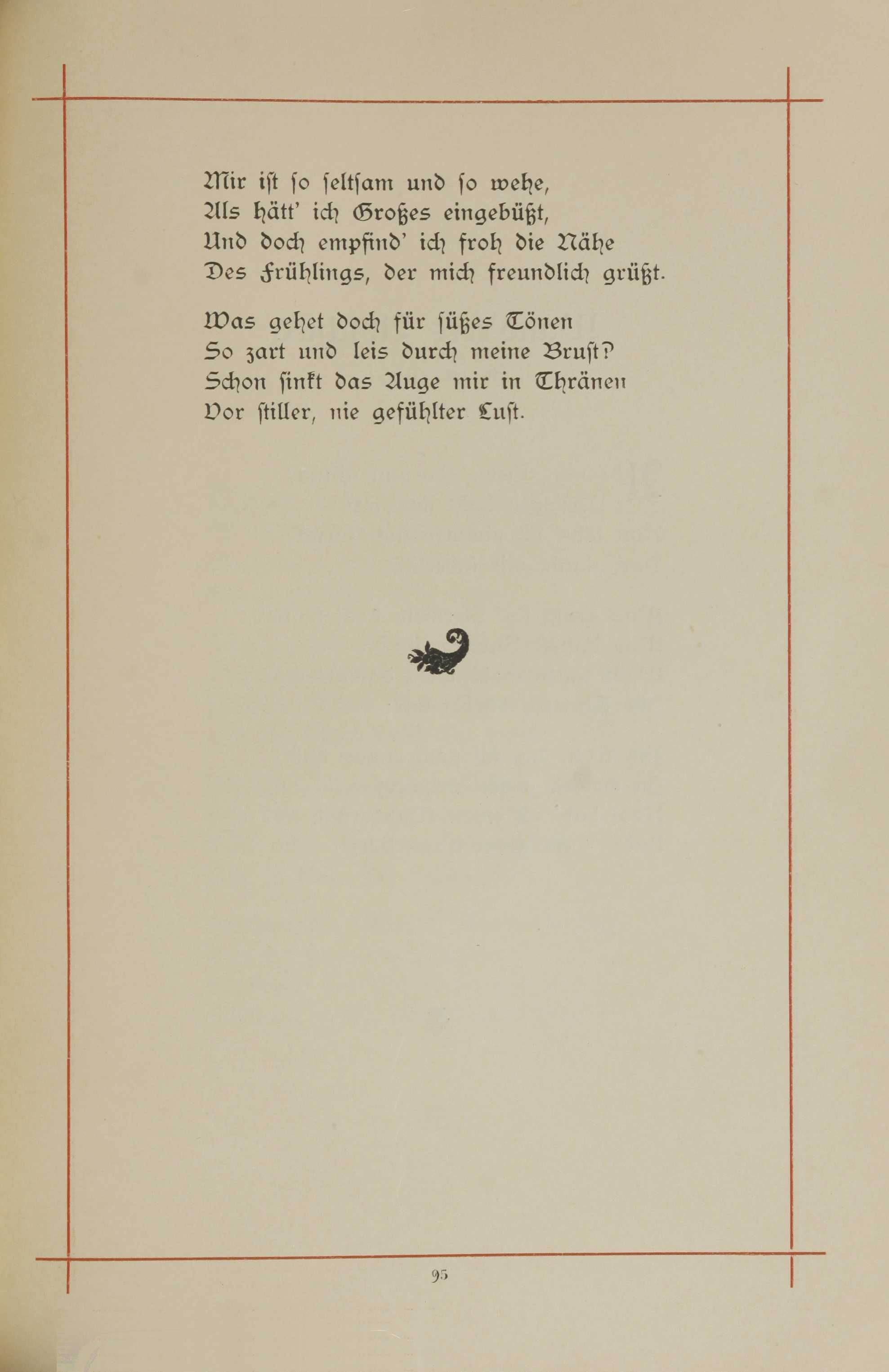 Erinnerung an die Fraternitas (1893) | 100. (95) Haupttext
