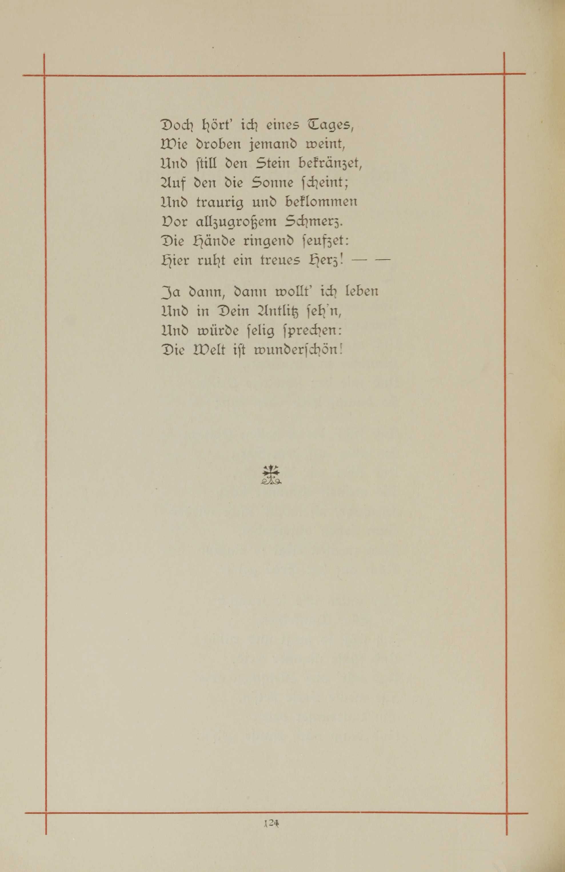 Erinnerung an die Fraternitas (1893) | 129. (124) Main body of text