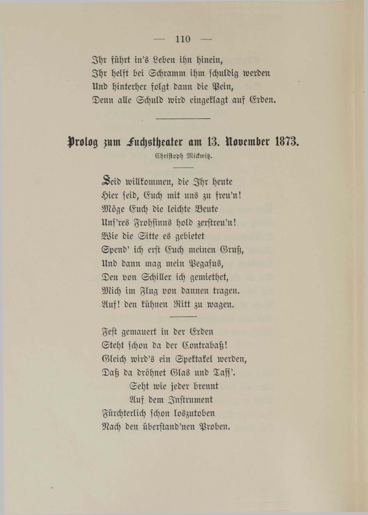 Estonen-Lieder (1890) | 106. (110) Põhitekst