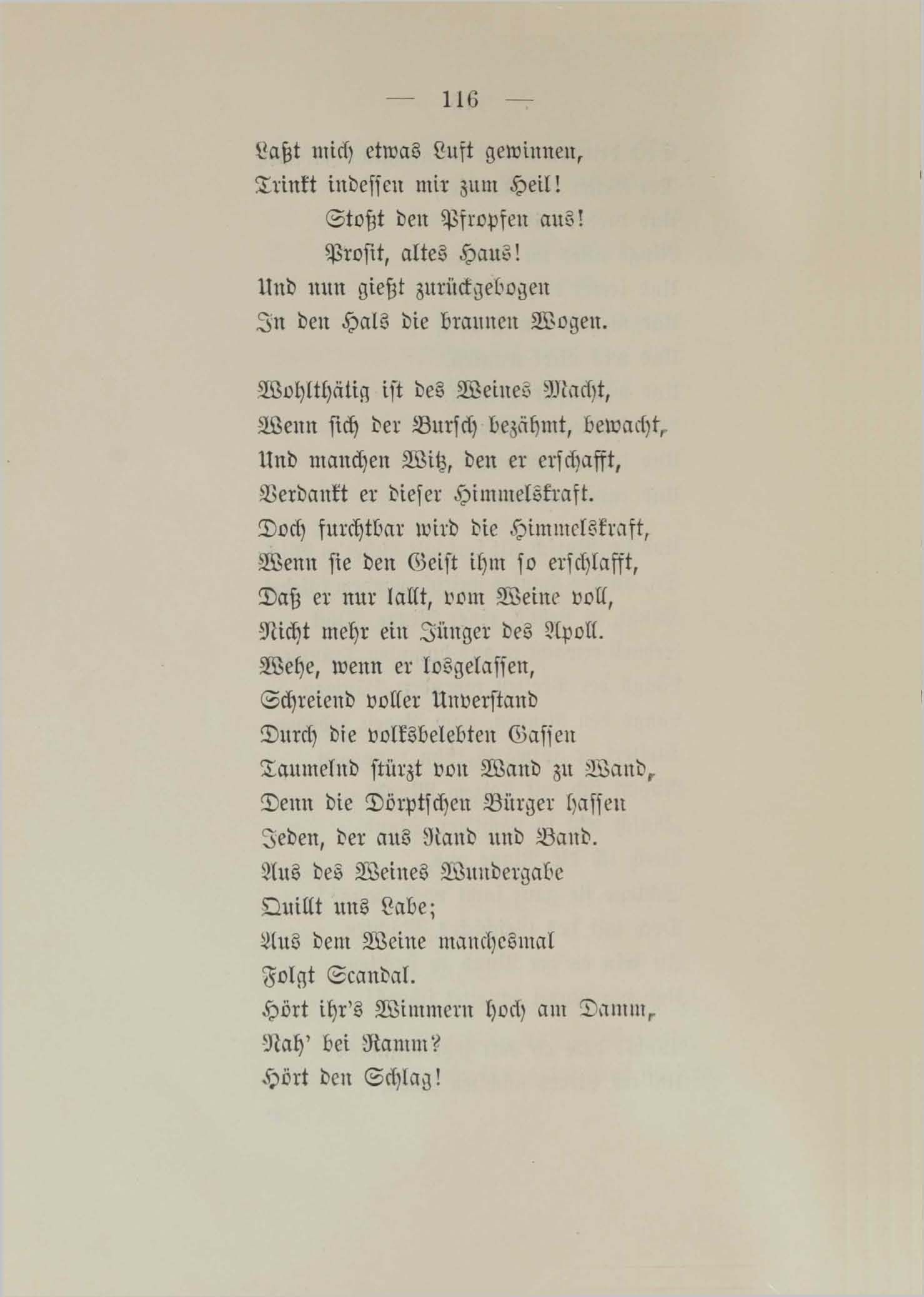 Estonen-Lieder (1890) | 112. (116) Main body of text