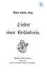 Lieder einer Livländerin (1896 ?) | 1. Tiitelleht