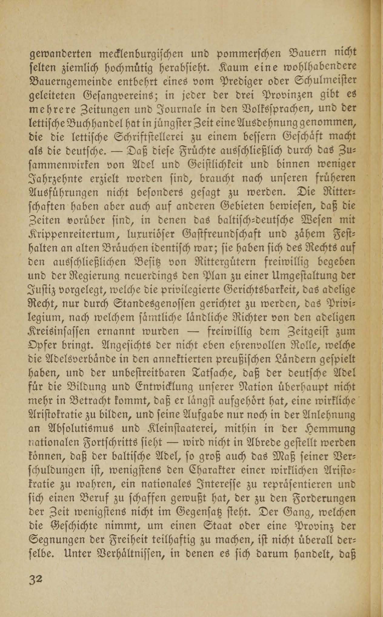 Baltische Briefe aus zwei Jahrhunderten (1917 ?) | 27. (32) Main body of text