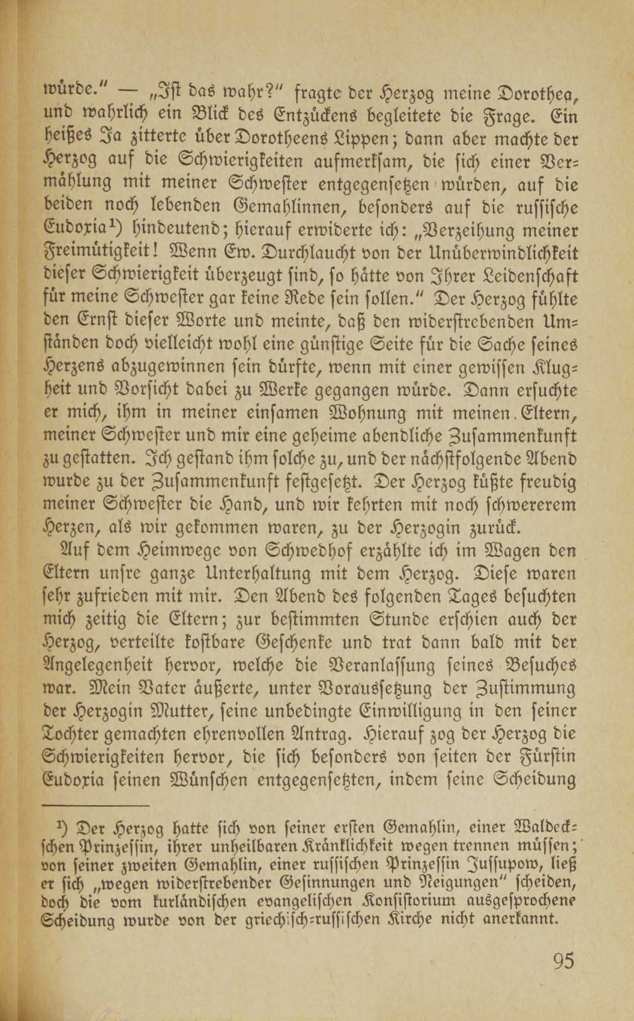 Baltische Briefe aus zwei Jahrhunderten (1917 ?) | 90. (95) Haupttext