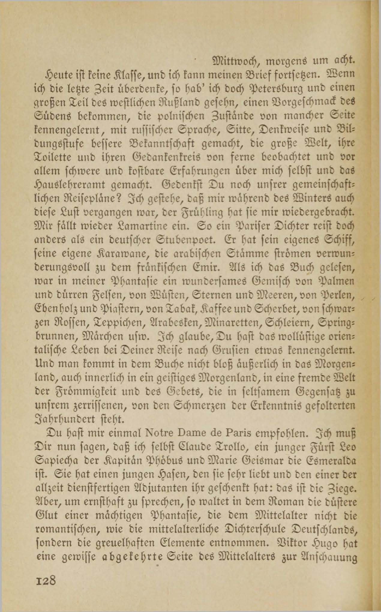 Baltische Briefe aus zwei Jahrhunderten (1917 ?) | 123. (128) Main body of text