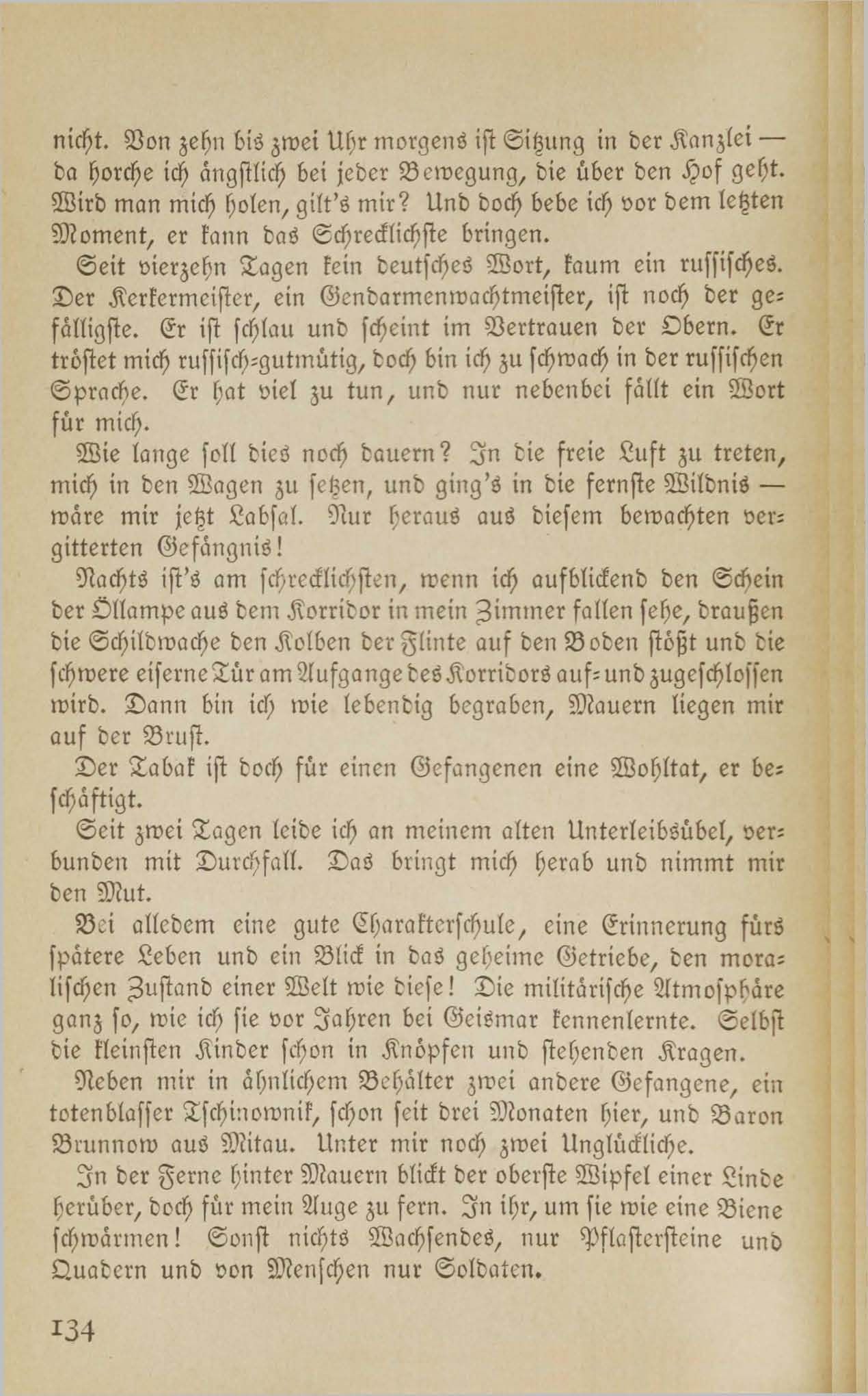 Baltische Briefe aus zwei Jahrhunderten (1917 ?) | 129. (134) Haupttext