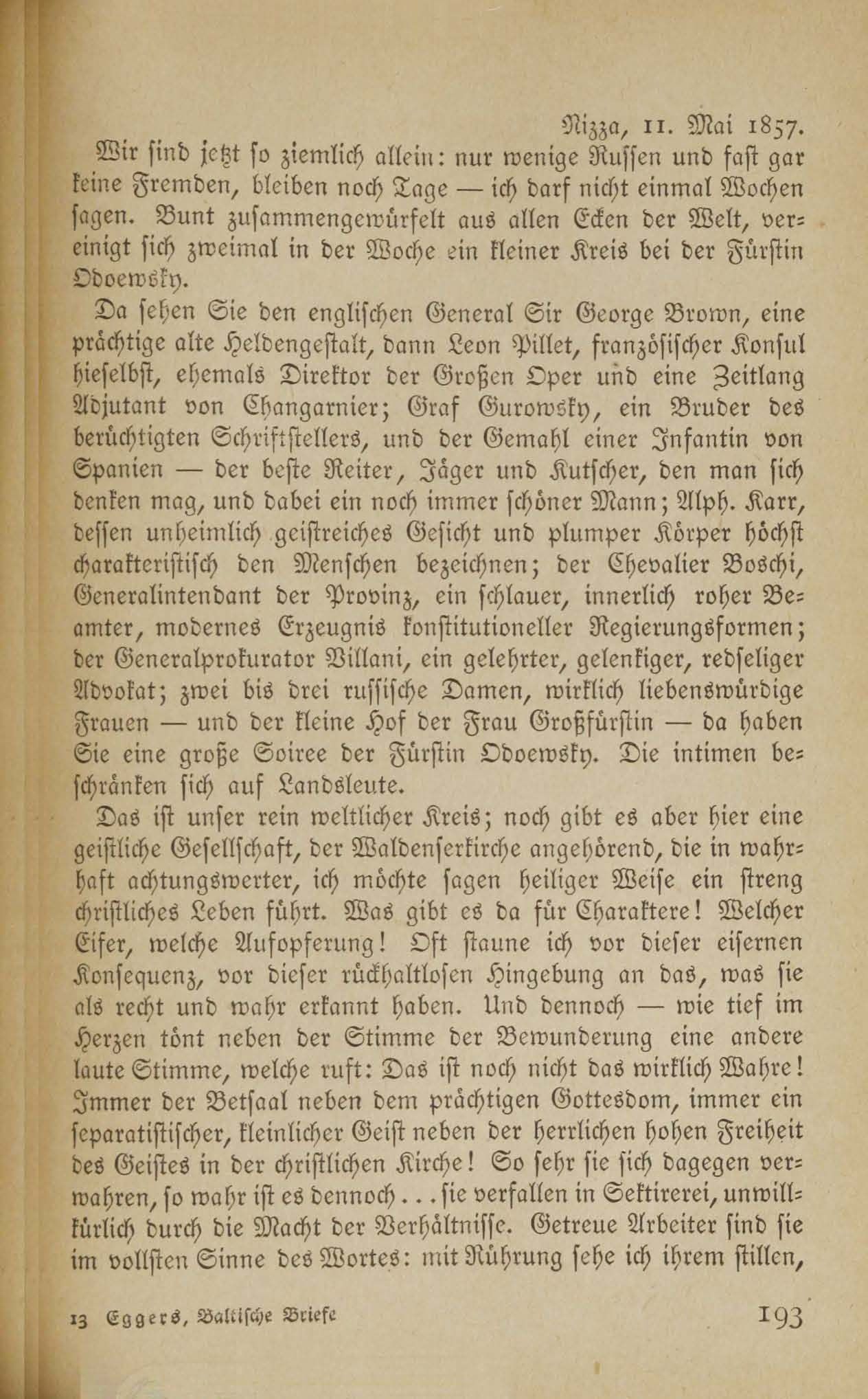 Baltische Briefe aus zwei Jahrhunderten (1917 ?) | 188. (193) Põhitekst