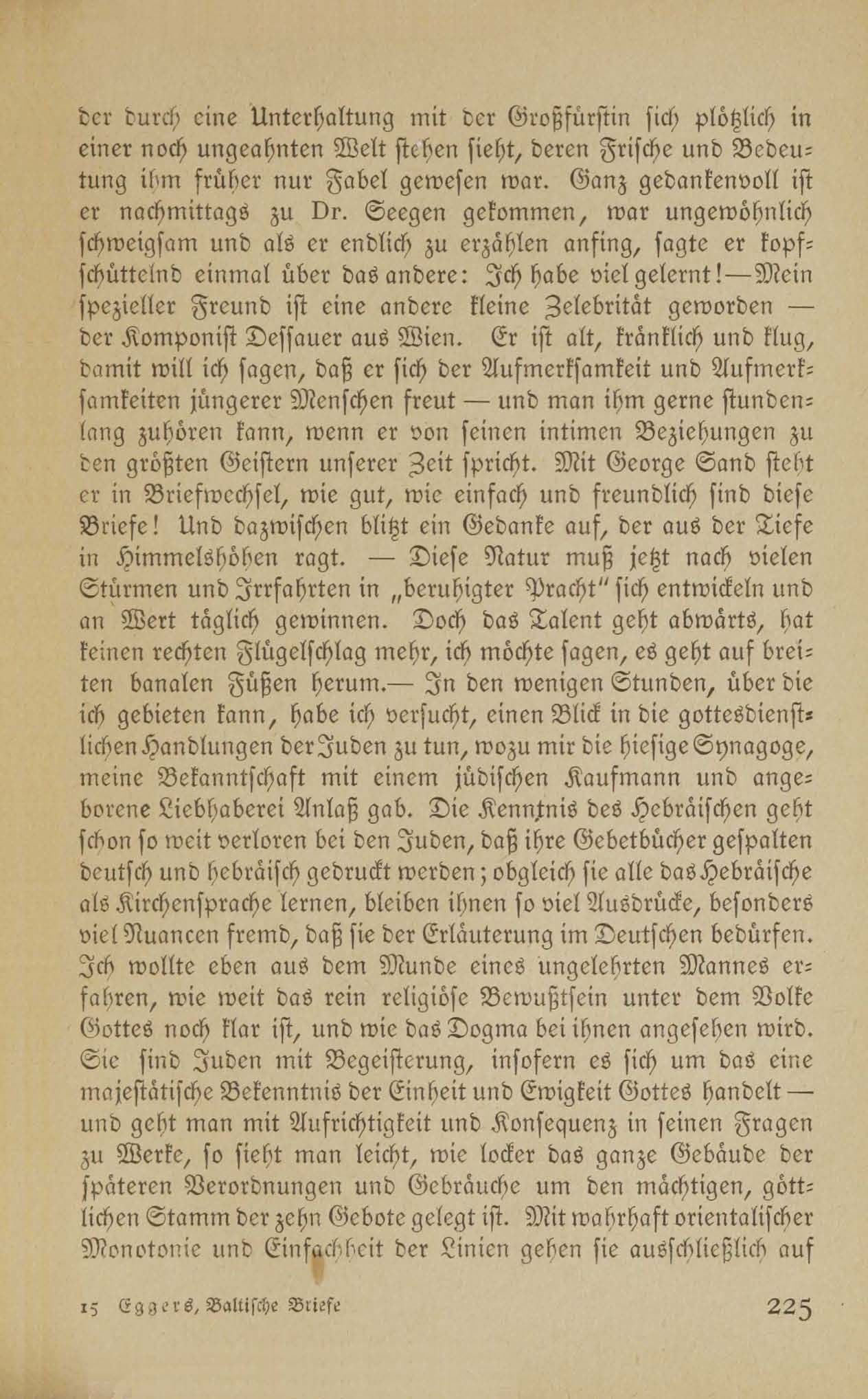 Baltische Briefe aus zwei Jahrhunderten (1917 ?) | 220. (225) Põhitekst
