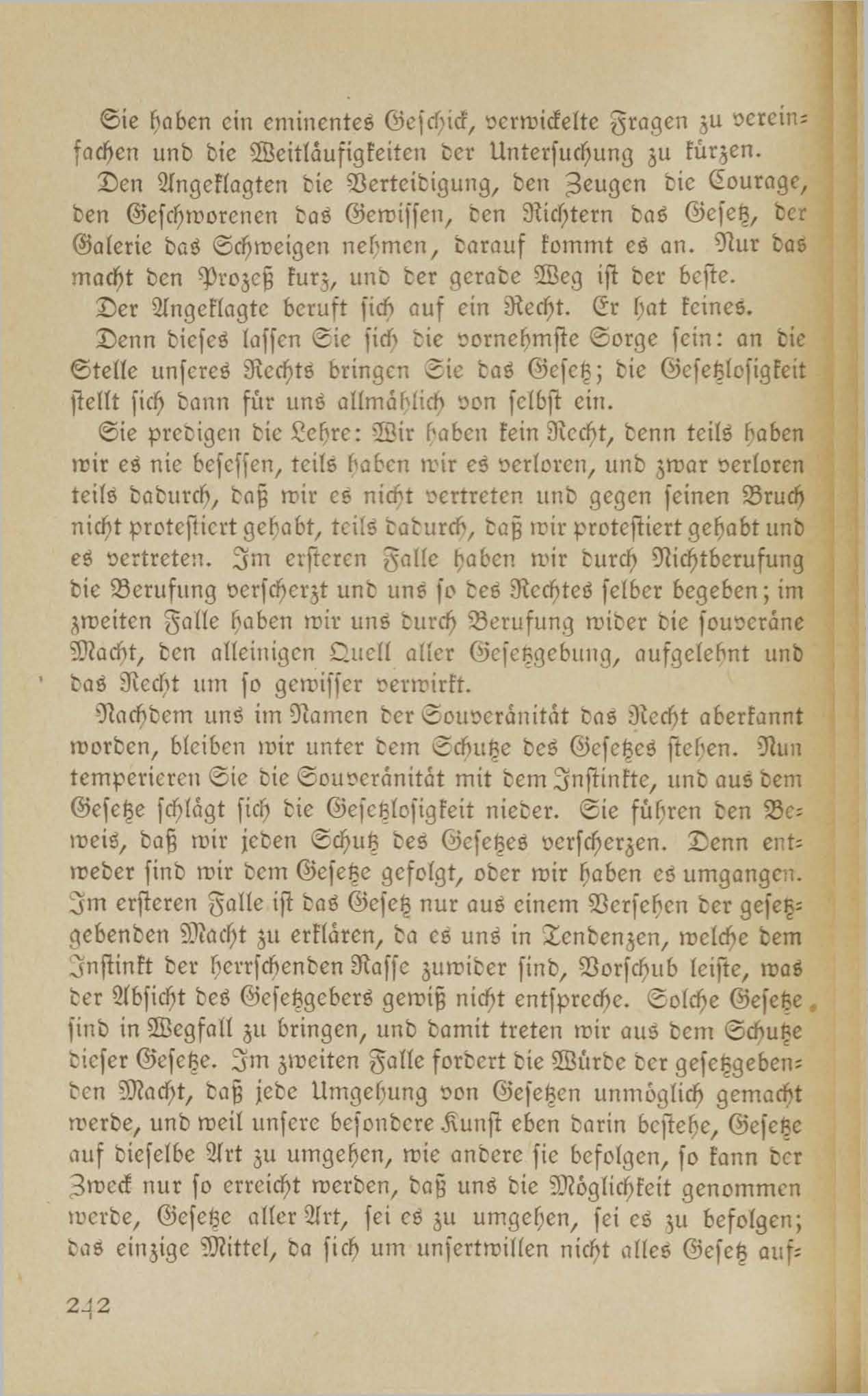 Baltische Briefe aus zwei Jahrhunderten (1917 ?) | 237. (242) Основной текст