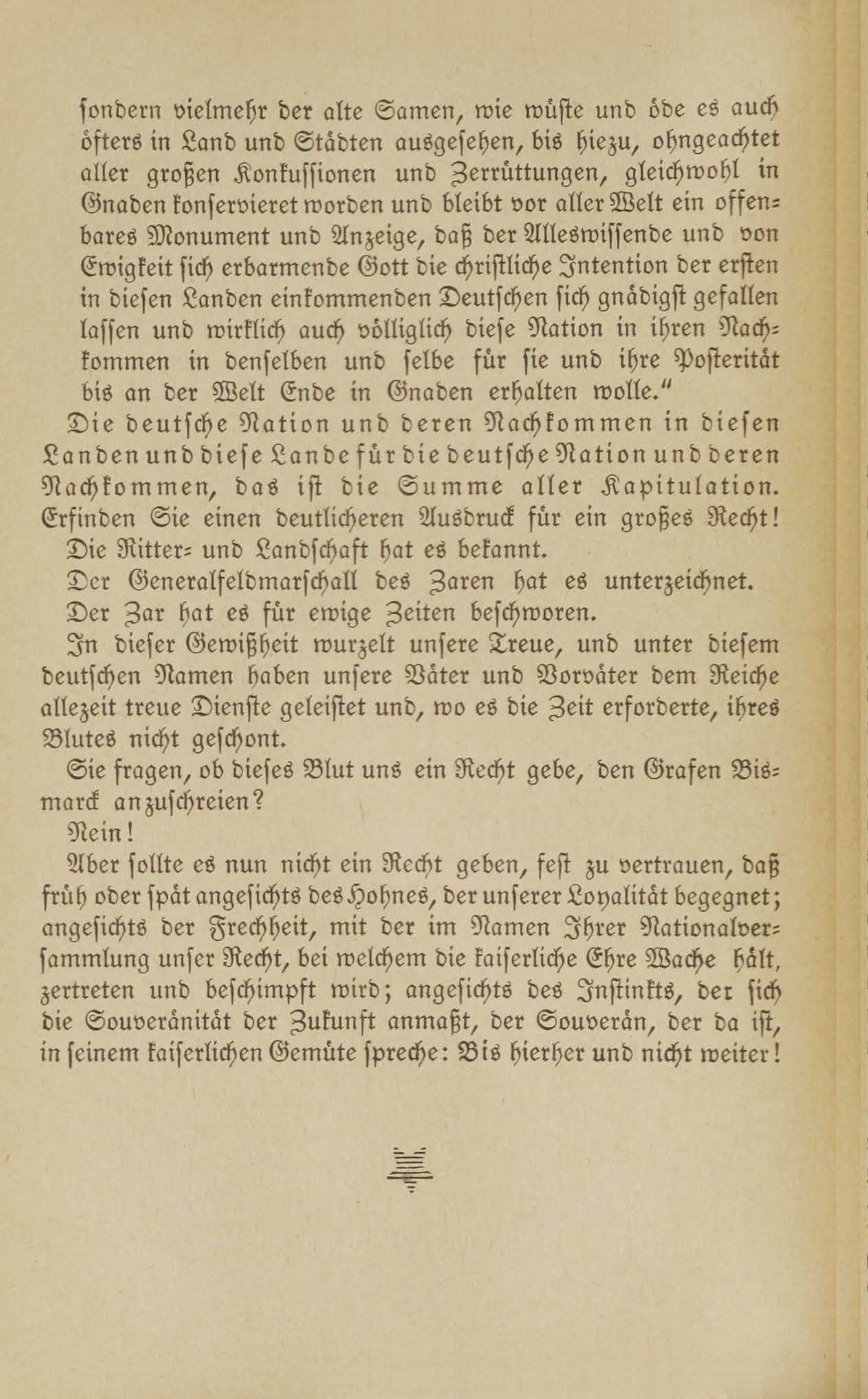 Im Kampf für die baltischen Landesrechte (1917 ?) | 29. (260) Põhitekst