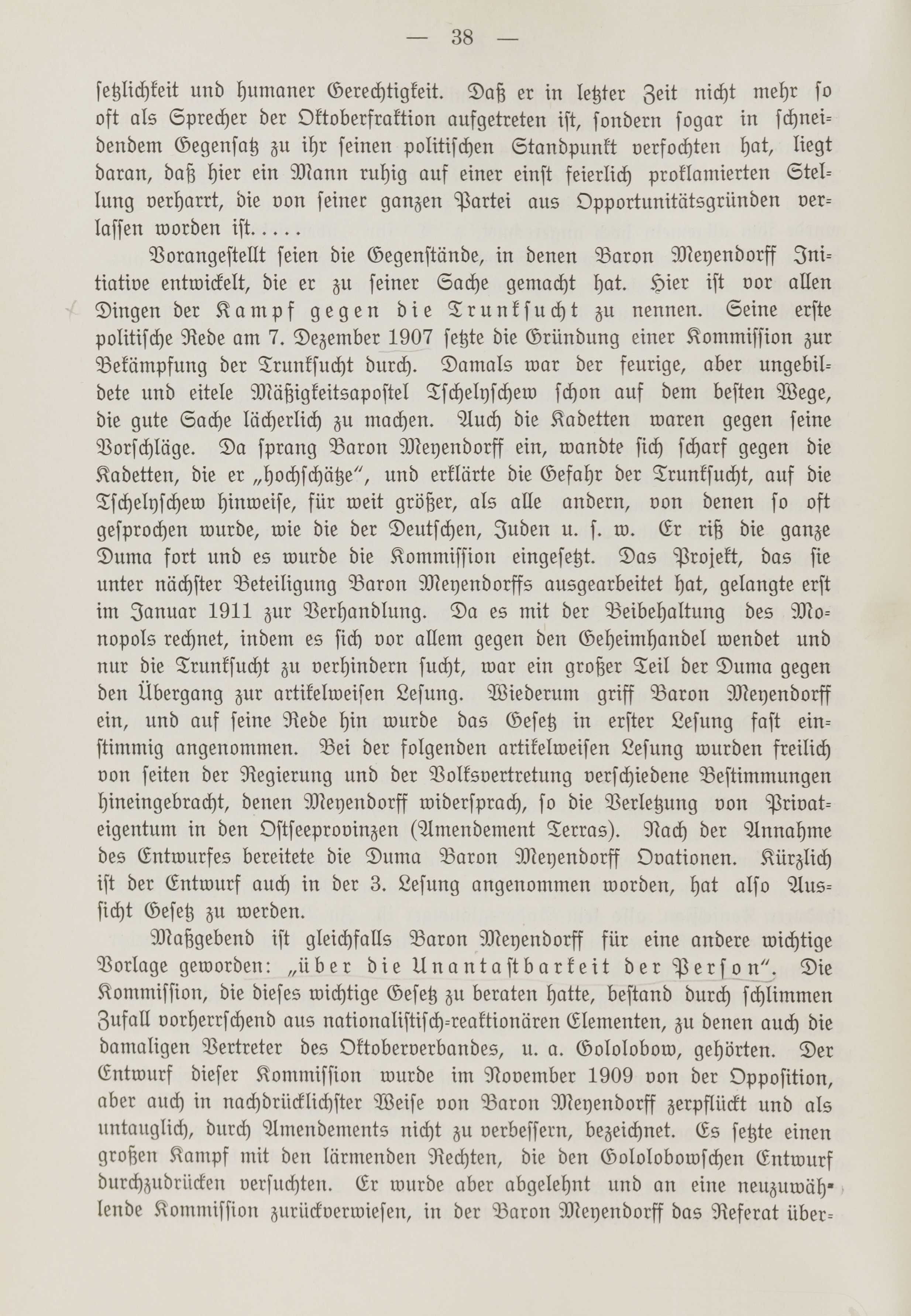 Deutsche Monatsschrift für Russland [1] (1912) | 45. (38) Основной текст