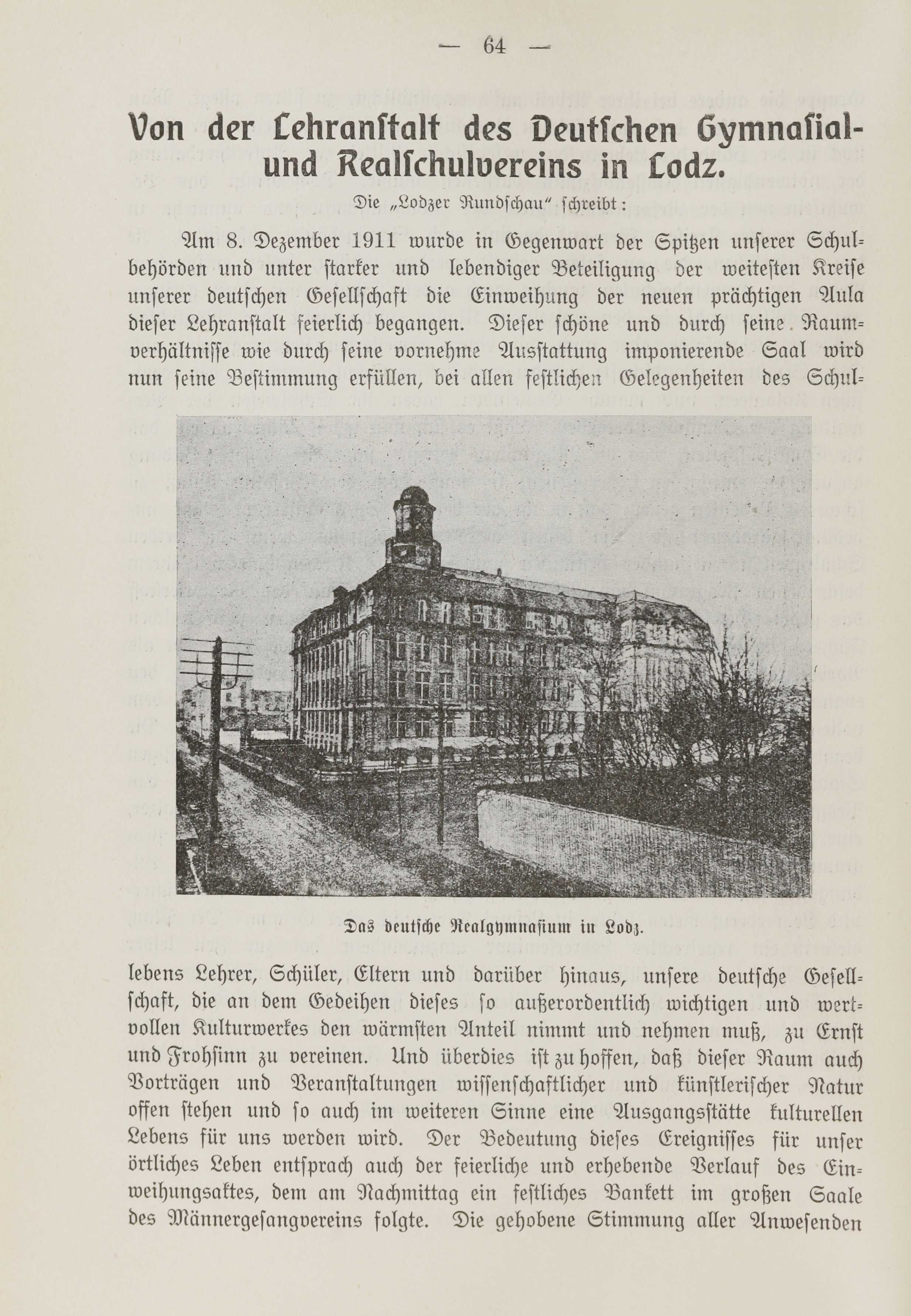 Deutsche Monatsschrift für Russland [1] (1912) | 71. (64) Main body of text
