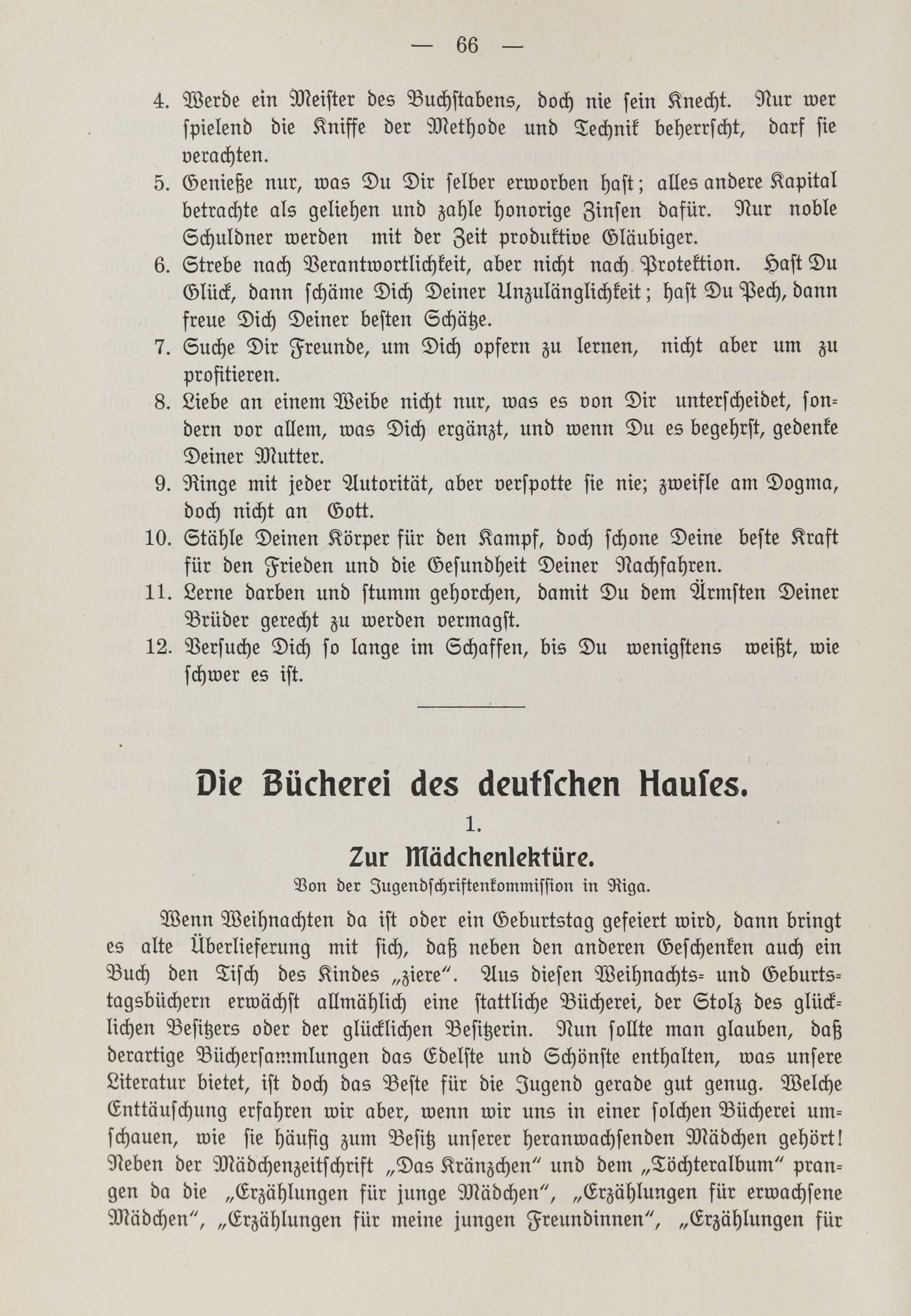 Deutsche Monatsschrift für Russland [1] (1912) | 73. (66) Main body of text
