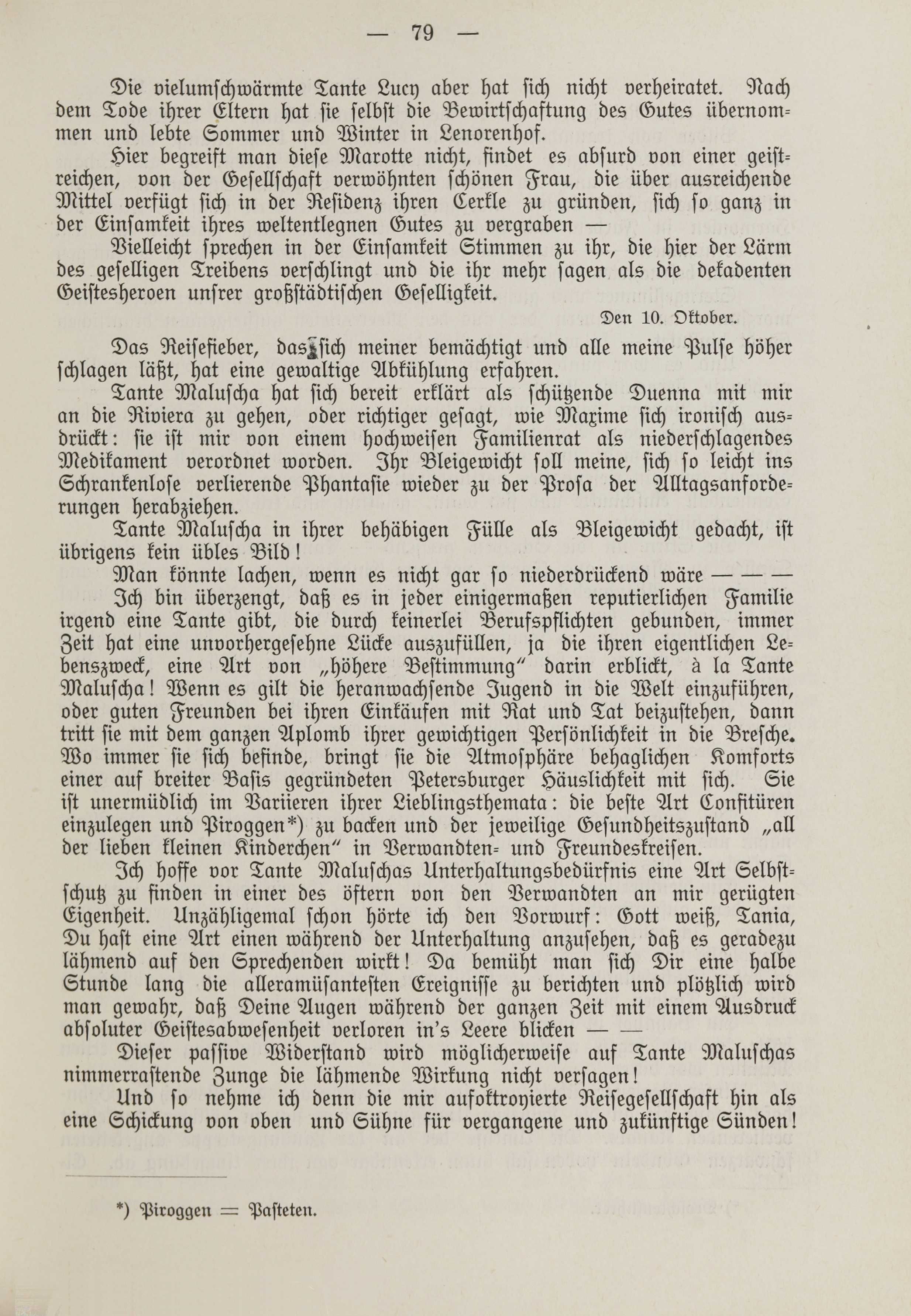Deutsche Monatsschrift für Russland [1] (1912) | 86. (79) Main body of text