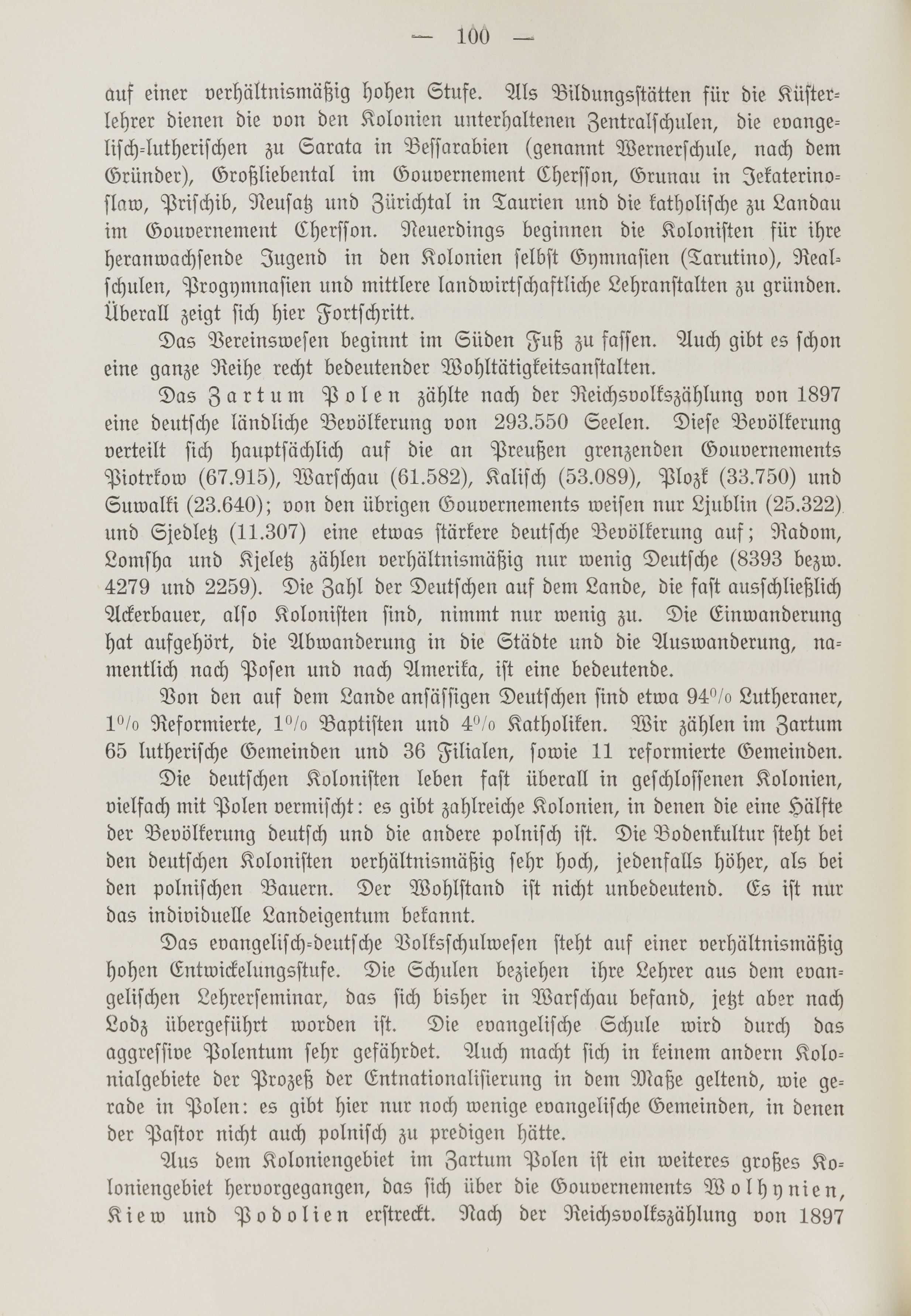 Deutsche Monatsschrift für Russland [1] (1912) | 108. (100) Main body of text