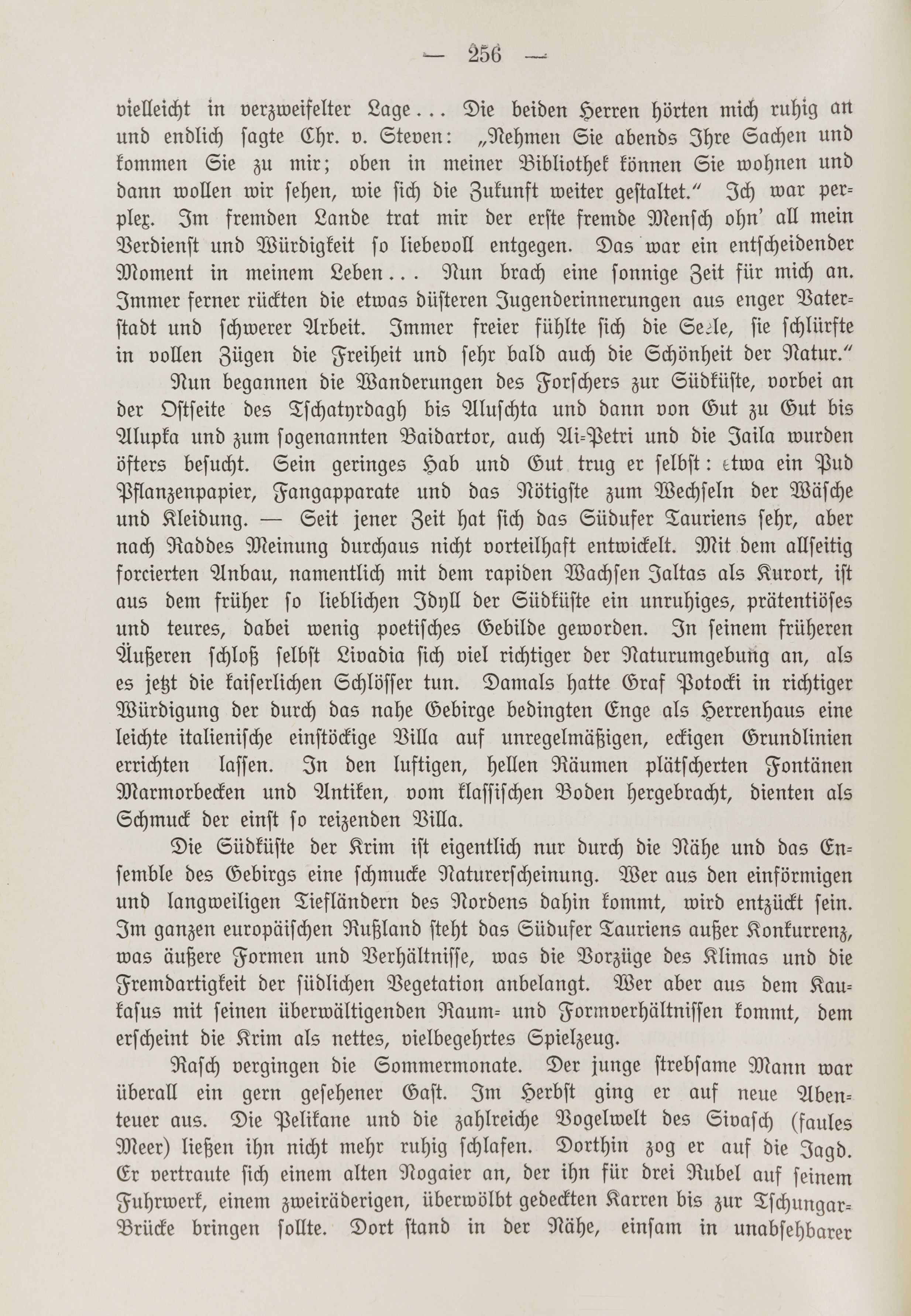 Deutsche Monatsschrift für Russland [1] (1912) | 264. (256) Основной текст