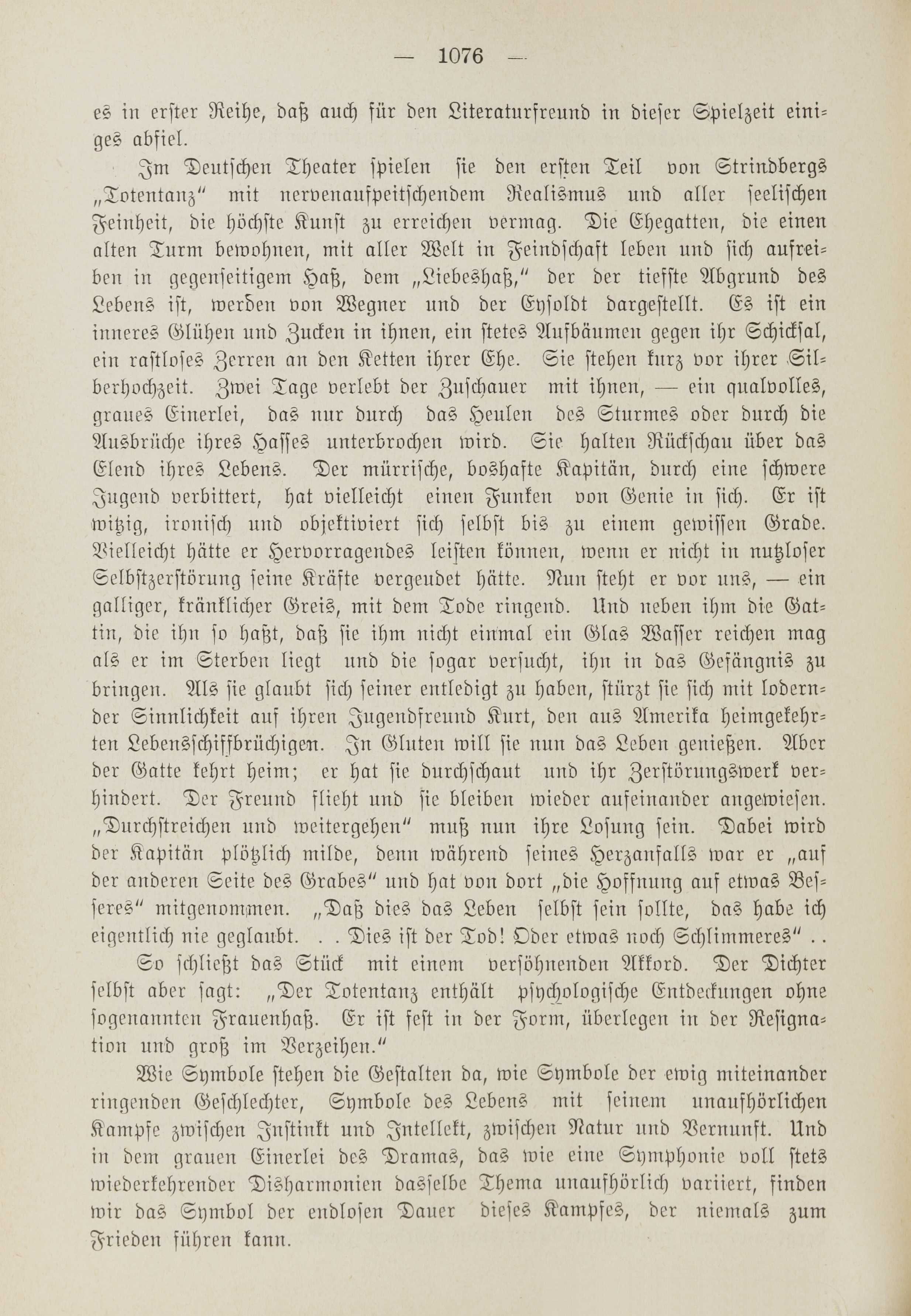 Deutsche Monatsschrift für Russland [1] (1912) | 1084. (1076) Main body of text