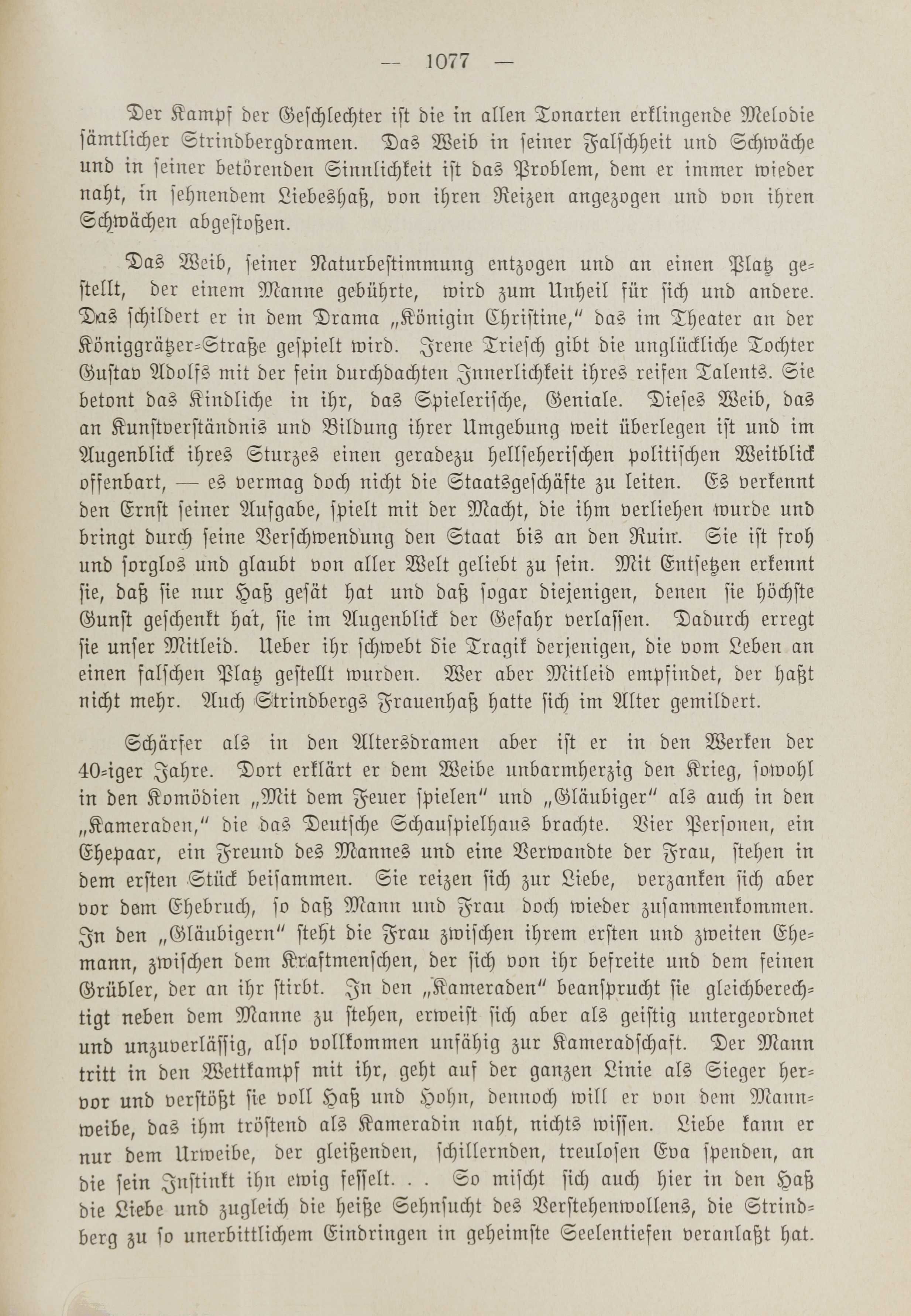 Deutsche Monatsschrift für Russland [1] (1912) | 1085. (1077) Main body of text