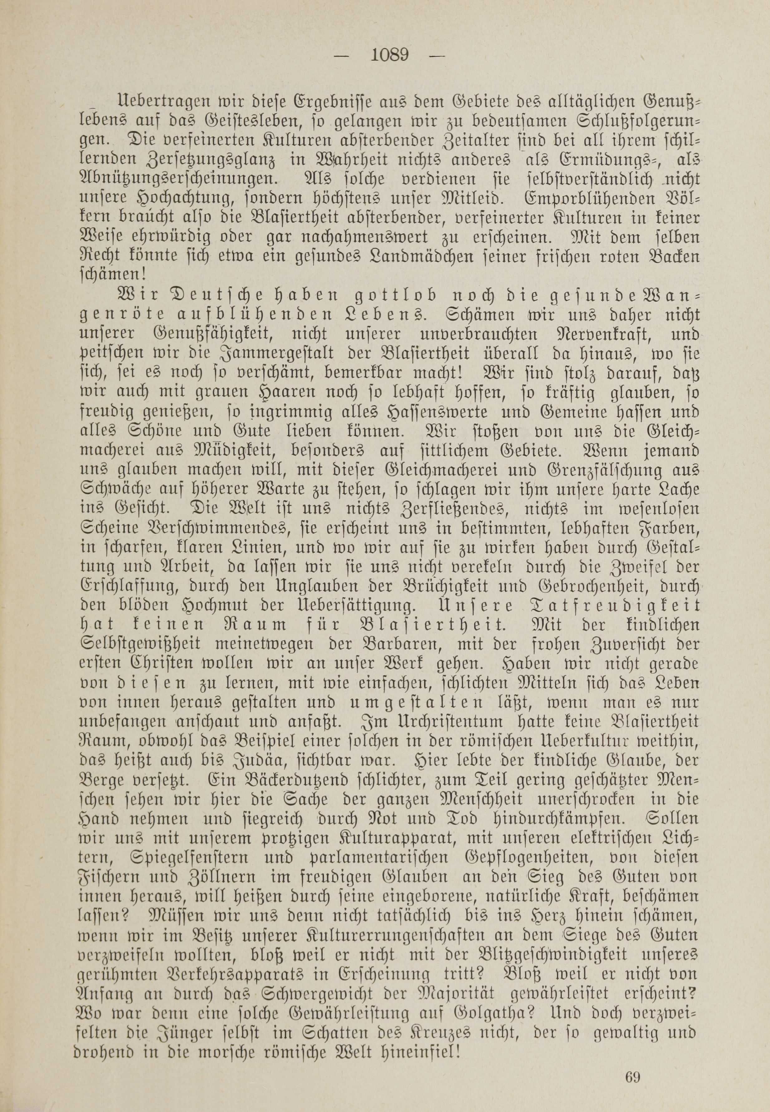 Deutsche Monatsschrift für Russland [1] (1912) | 1097. (1089) Main body of text