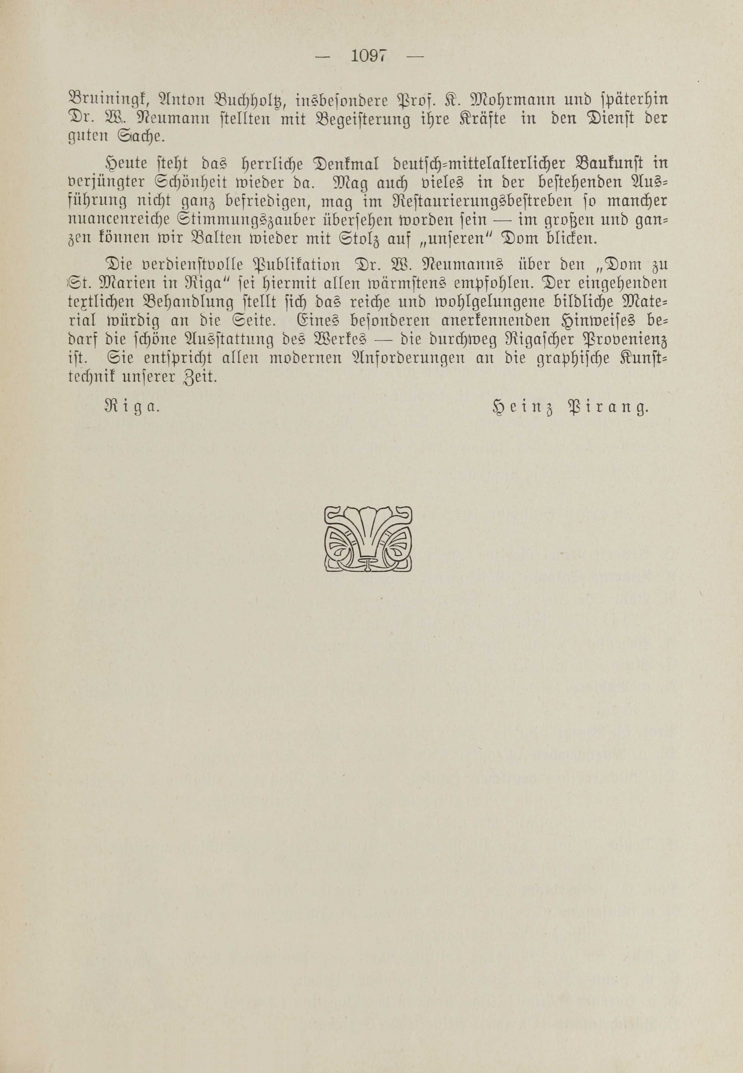 Deutsche Monatsschrift für Russland [1] (1912) | 1105. (1097) Main body of text