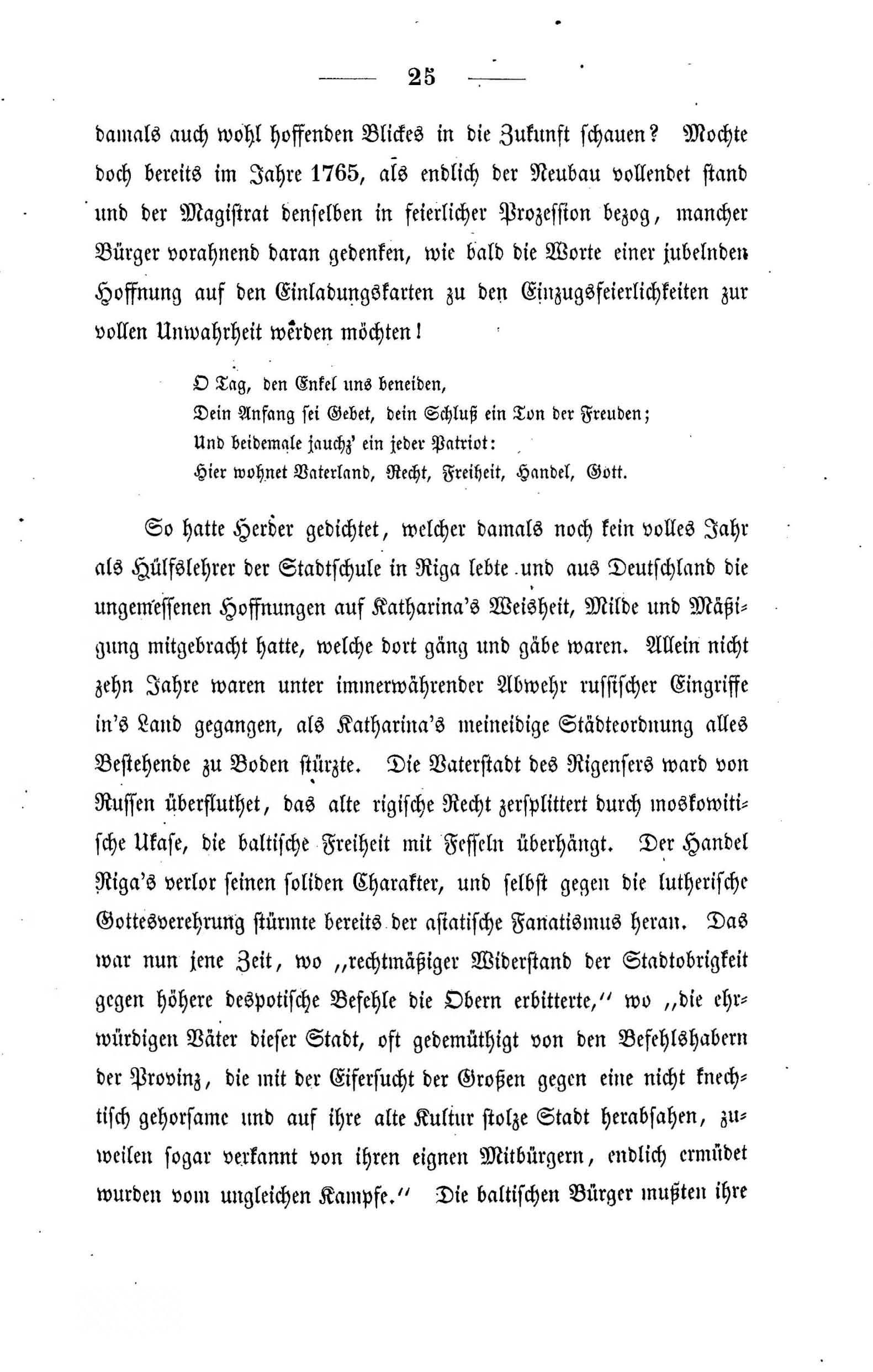 Halbrussisches [1] (1847) | 28. (25) Основной текст